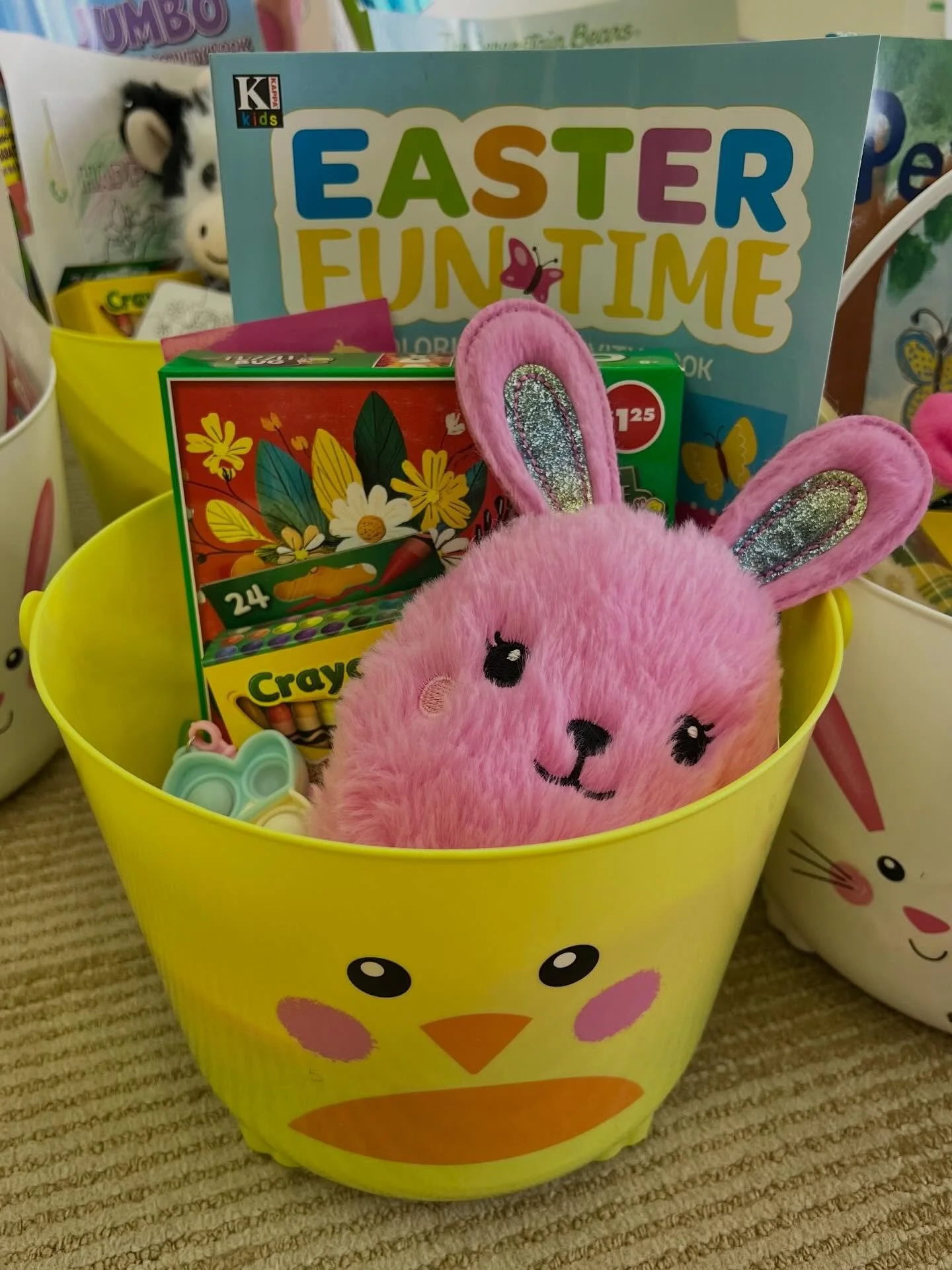 We were so excited to partner, for the fifth consecutive year, with the incredible Family of Faith + school volunteers at Saints Joseph Francis Xavier Parish + School! 💛

Together, we created 75 beautifully crafted Easter baskets for the wonderful p