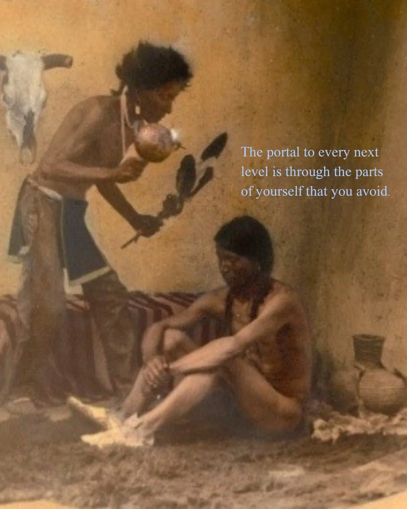 Growth doesn&rsquo;t come from chasing light alone.

It&rsquo;s born in the moments we finally face what we&rsquo;ve been running from. The grief, the fear, the unbearable tenderness. Every layer we embrace with compassion opens the door to a deeper,