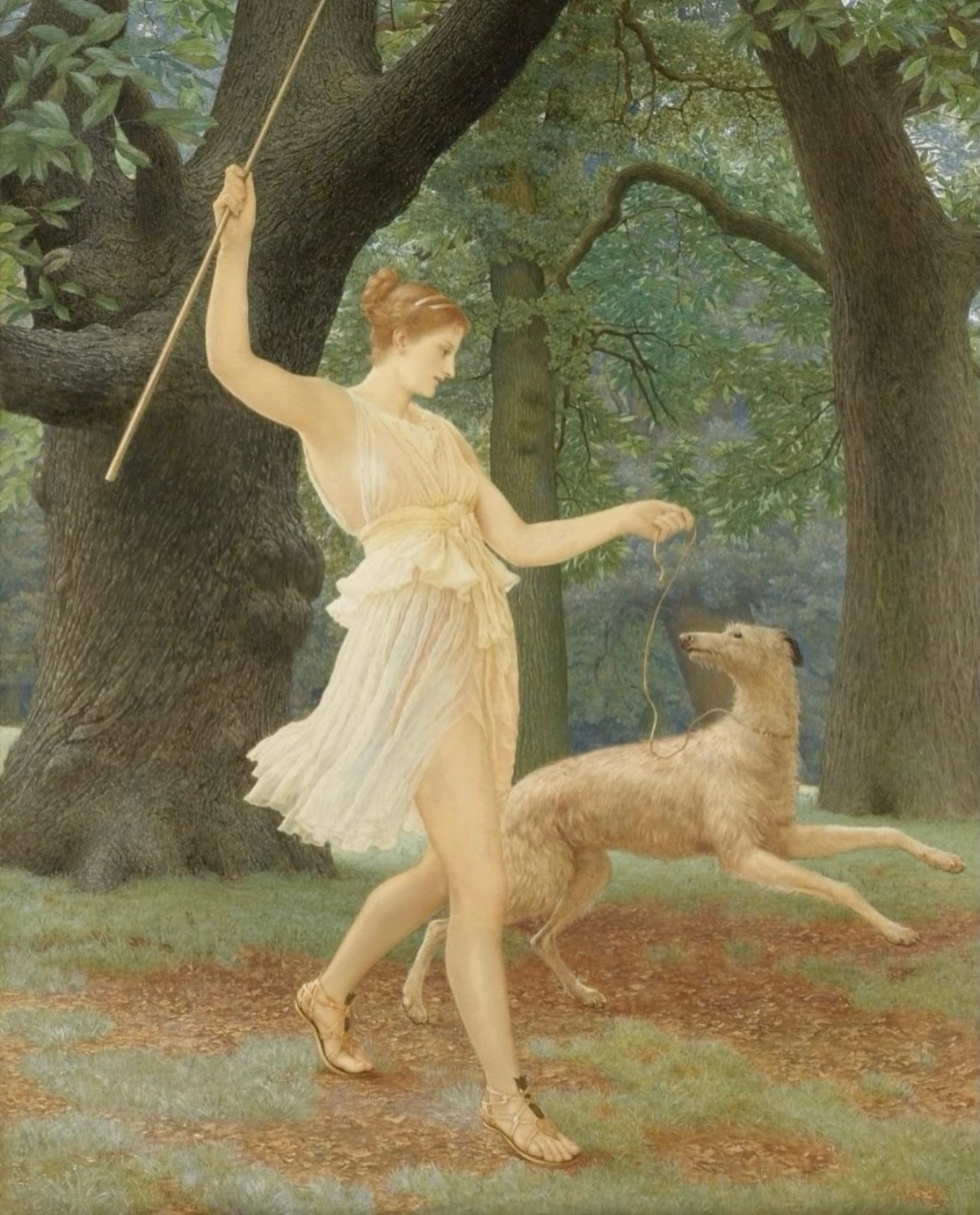 Blessed Autumn Equinox, friends.

The Greeks gave Artemis the title Mistress of Animals (Potnia Theron), and the Romans carried her north as Diana. I feel she stands for the wildness that wasn&rsquo;t mankind&rsquo;s to tame, the part of us that runs