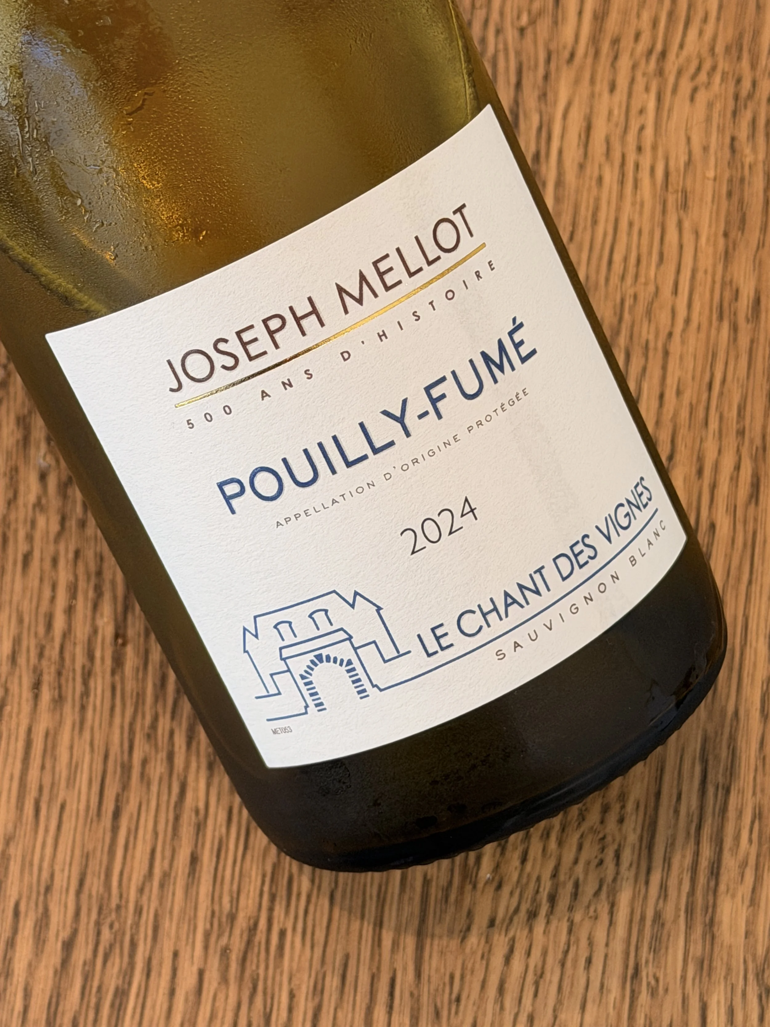 JOSEPH MELLOT POUILLY-FUME LA GRAVELIERE 2022 - LOIRE, FRANCE