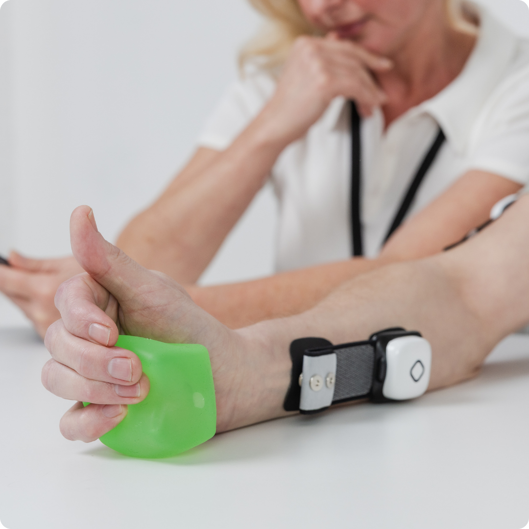 How Muscle Haptics Enhance Stroke Recovery