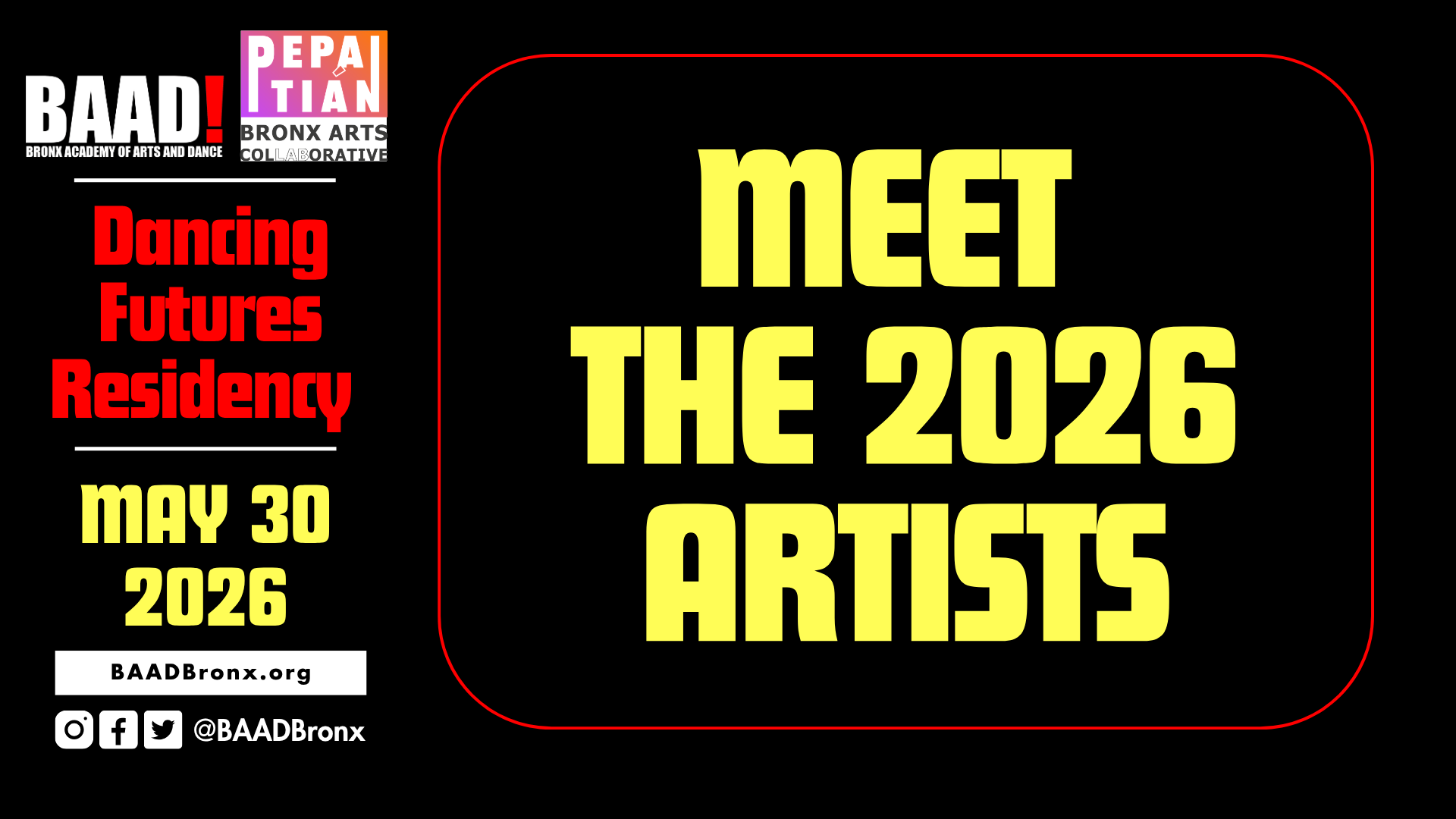 Dancing Futures Residency – Meet the Artists