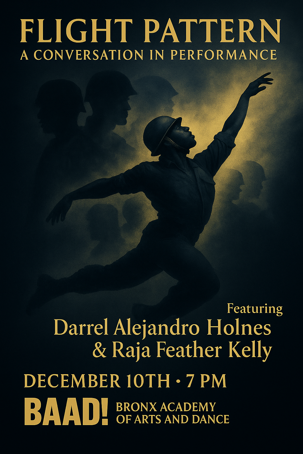 Flight Pattern: A Conversation in Performance Presented by Raja Feather Kelly & Darrel Alejandro Holnes