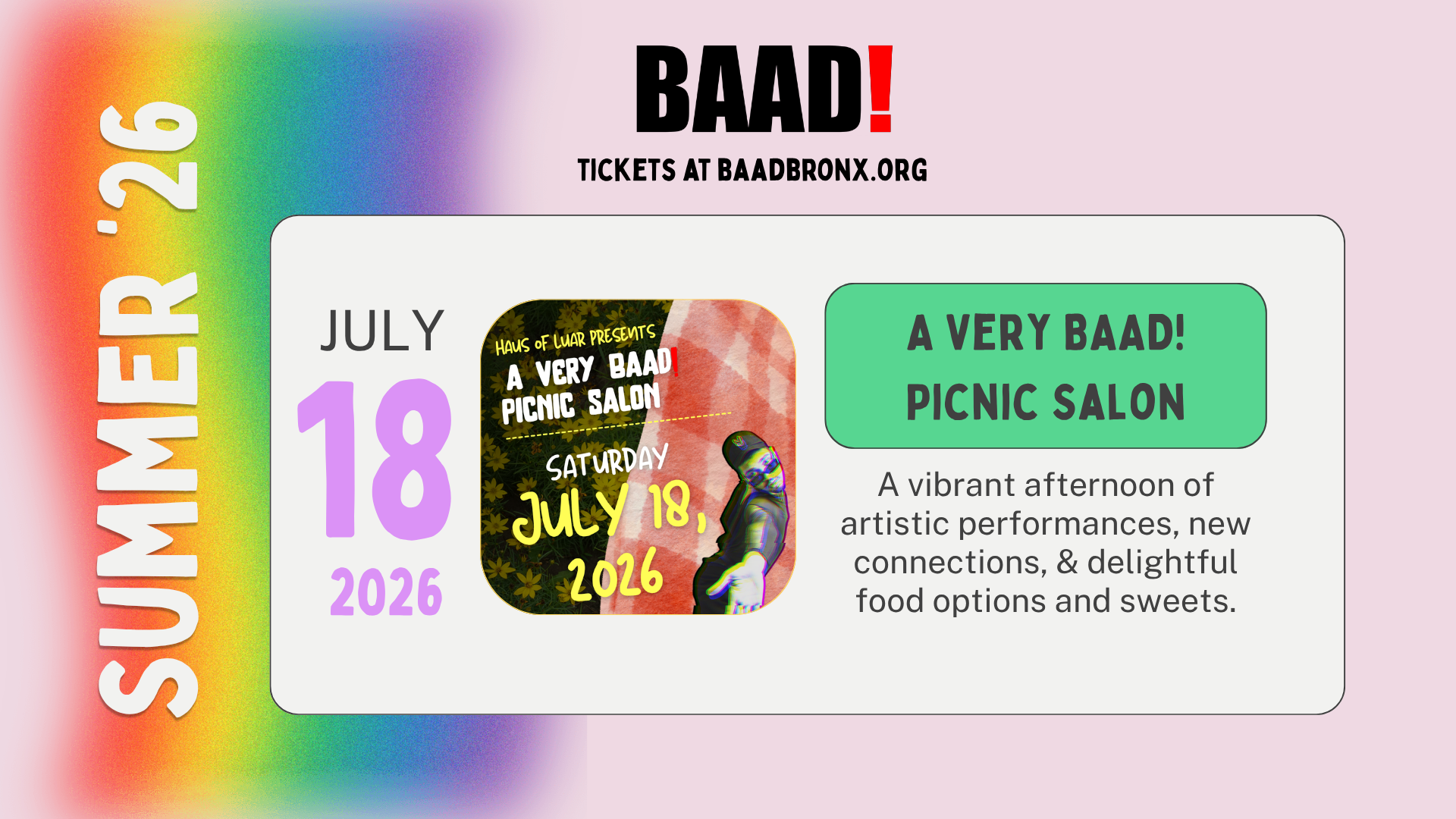 A Very BAAD! Picnic
