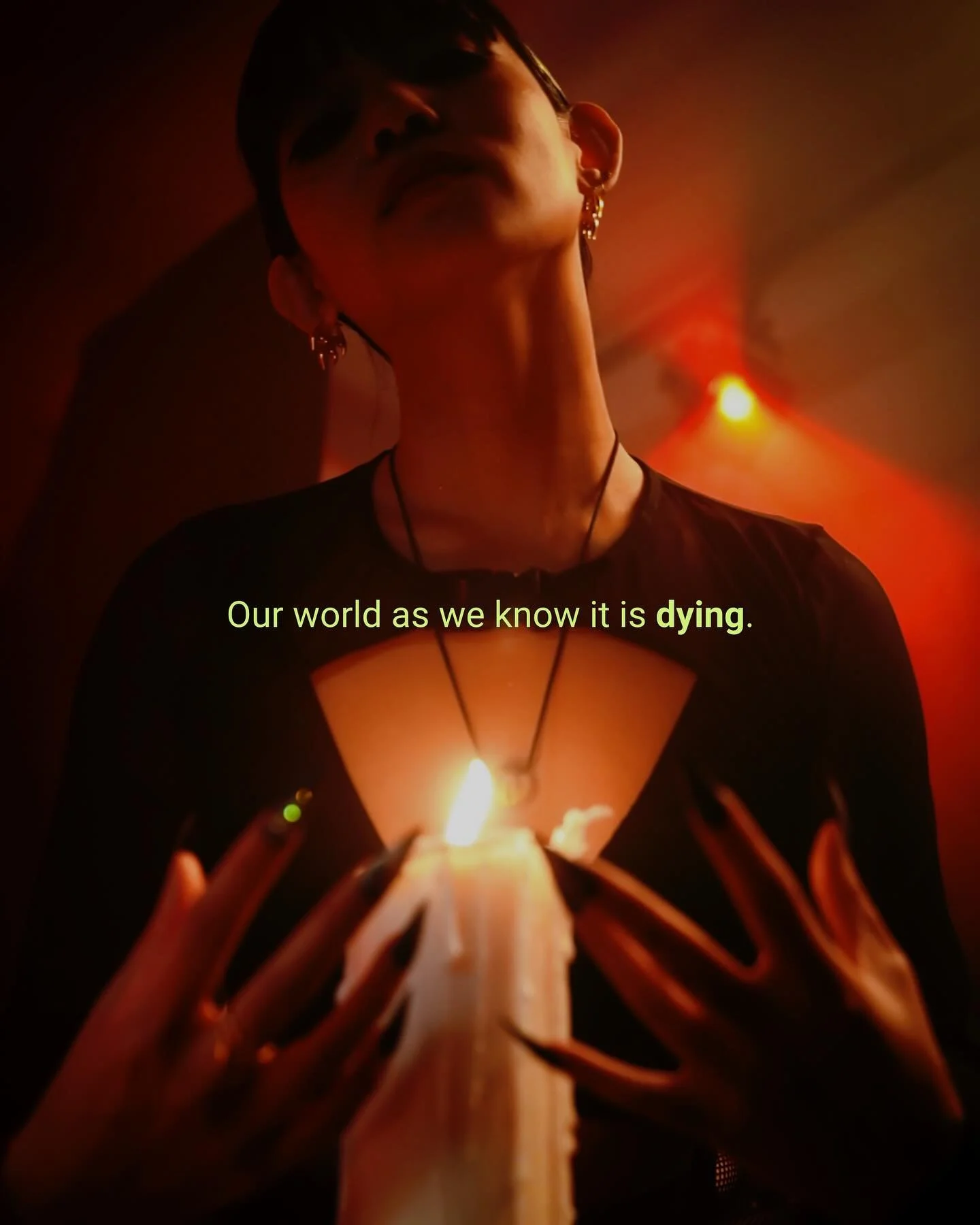 Our world as we know it is dying &mdash; who do you get to become to help rebuild it?