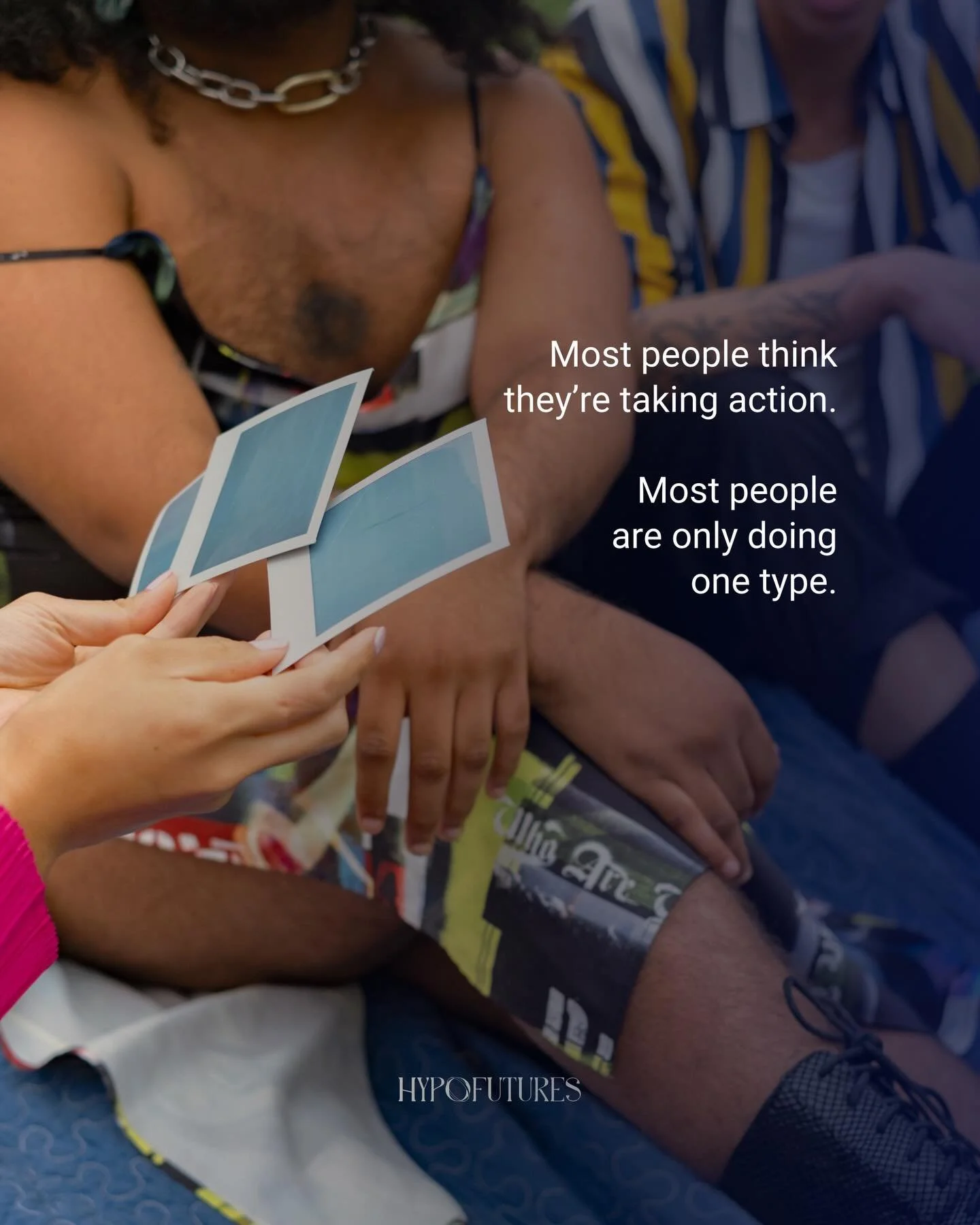 Which one are you overusing?
Which one is you avoiding?
How can we do it just right?