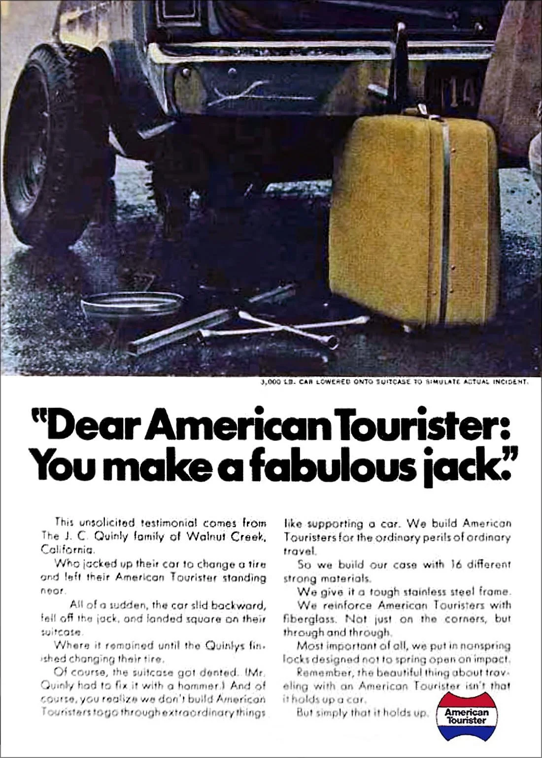 Roy Grace American Tourister Gorilla and more — Roy Grace