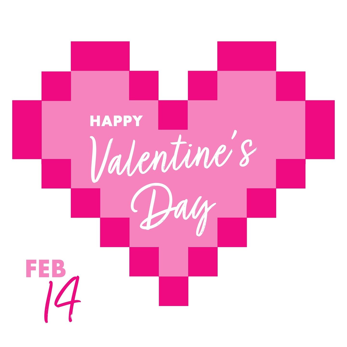 Love is in the pixels! Wishing you a Happy Valentine&rsquo;s Day from our team to yours. 💗🎨 #valentinesday2024 #stpaul #minneapolis