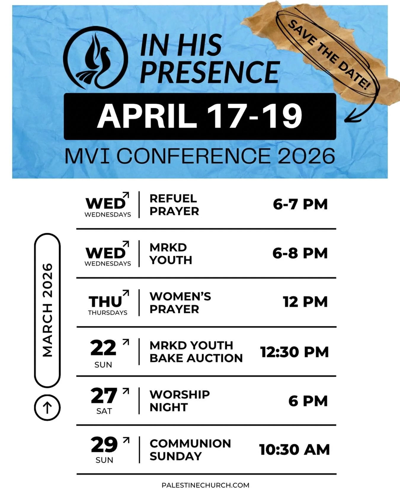 MVI 2026 conference is one month away!
Come together with believers from around the globe to glorify the Lord.