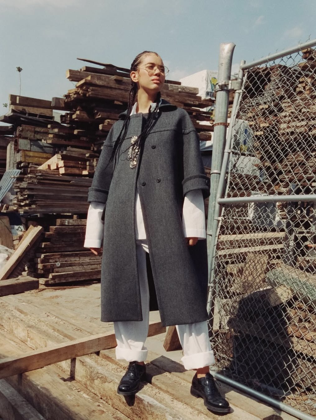 JASMIN SAVOY BROWN FOR BEHIND THE BLINDS. ASSISTED TO MICHAEL ROSENBERG