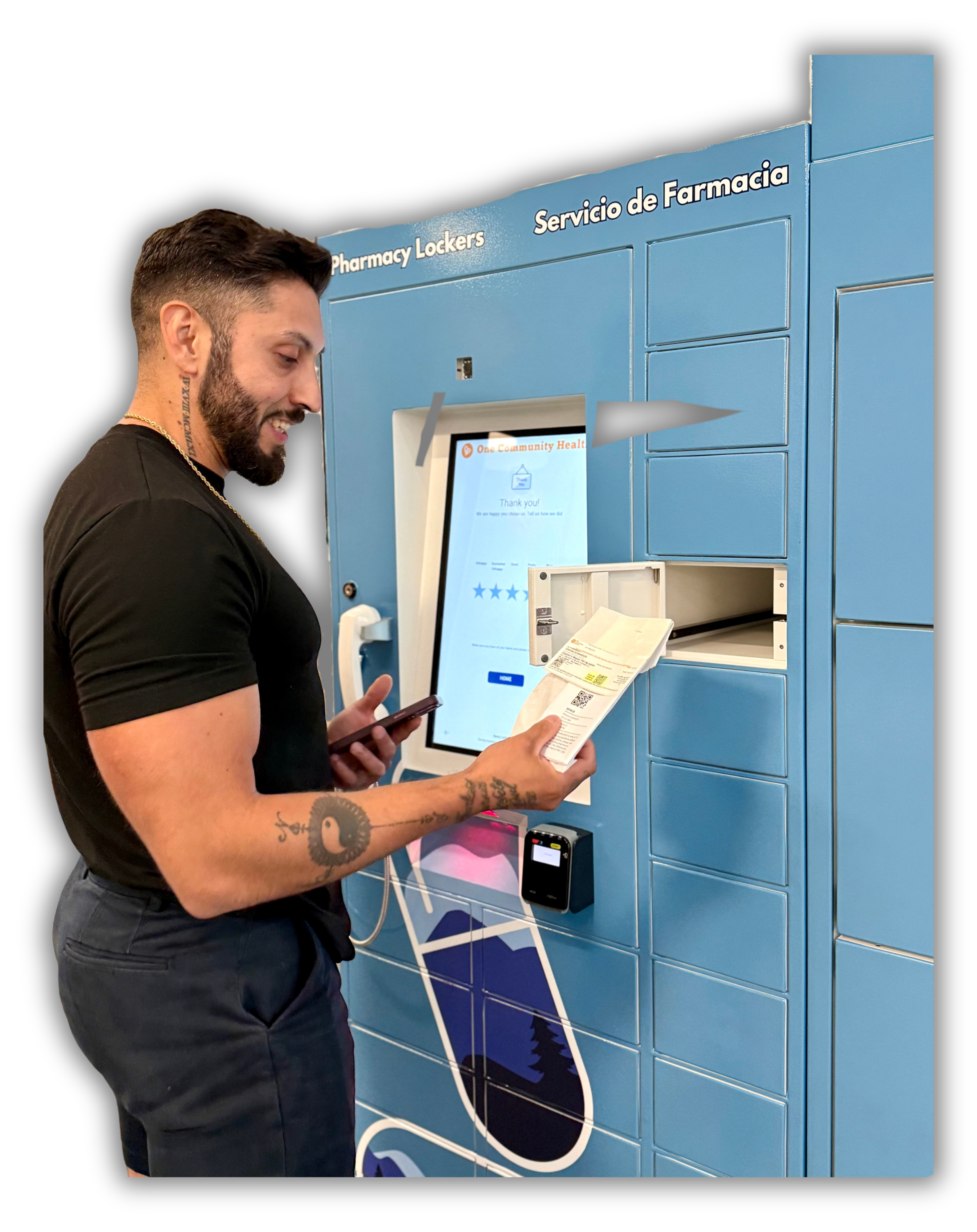 Pharmacy Locker Box Closure