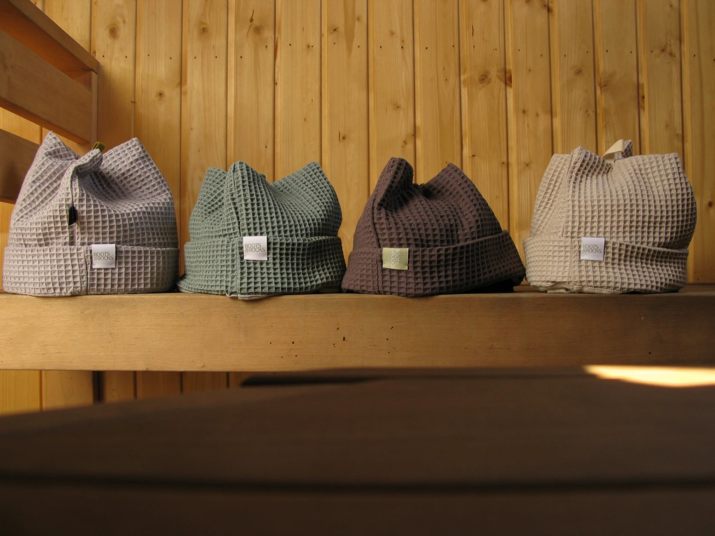 Welsh sauna hat - Organic cotton — RootsandRocks