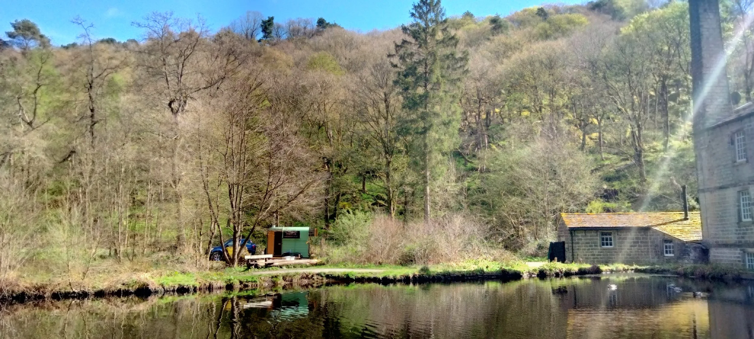 Woodland Sauna at Hardcastle Crags