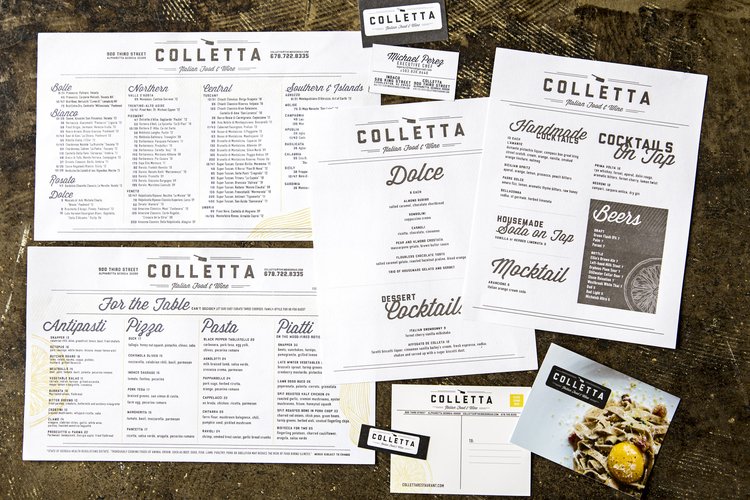 Colletta marketing materials