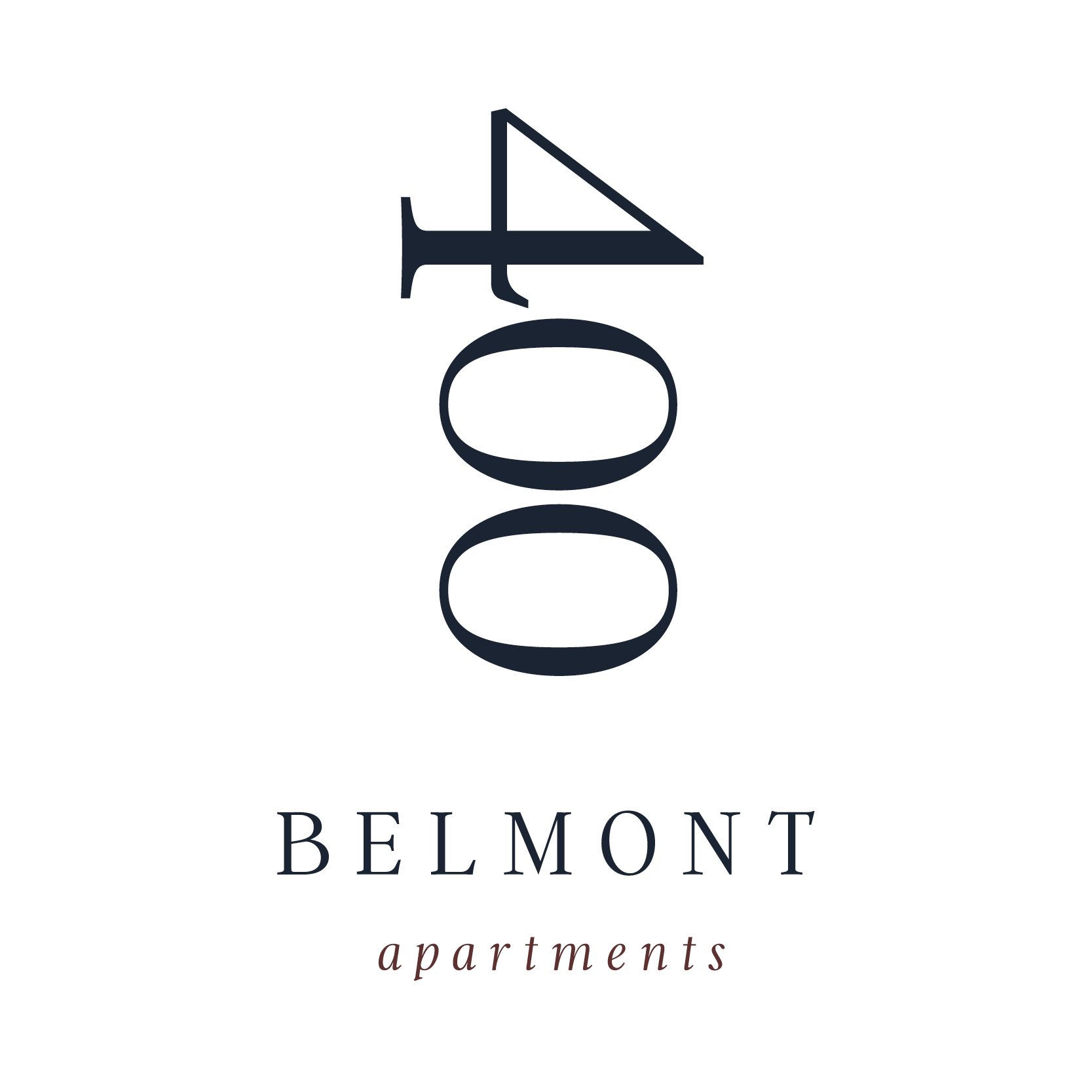 400 Belmont Apartments logo