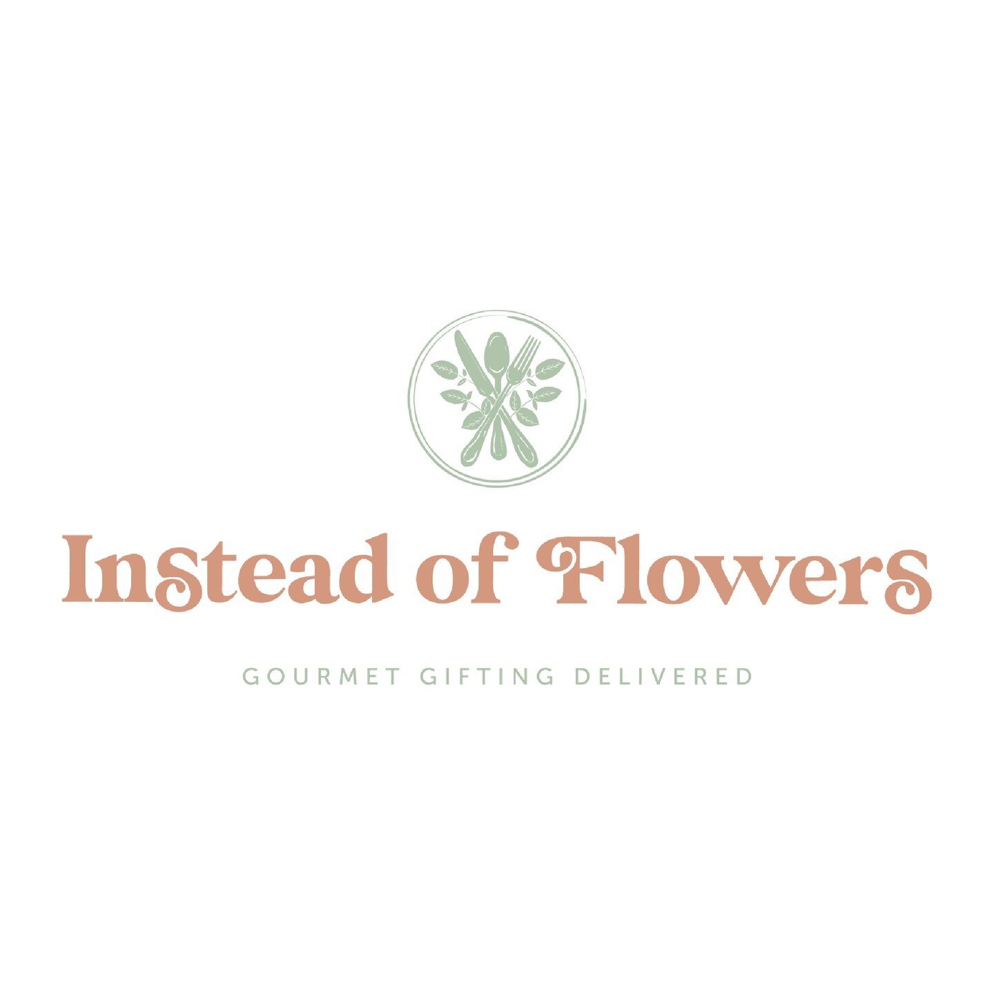 Logo design for Instead of Flowers