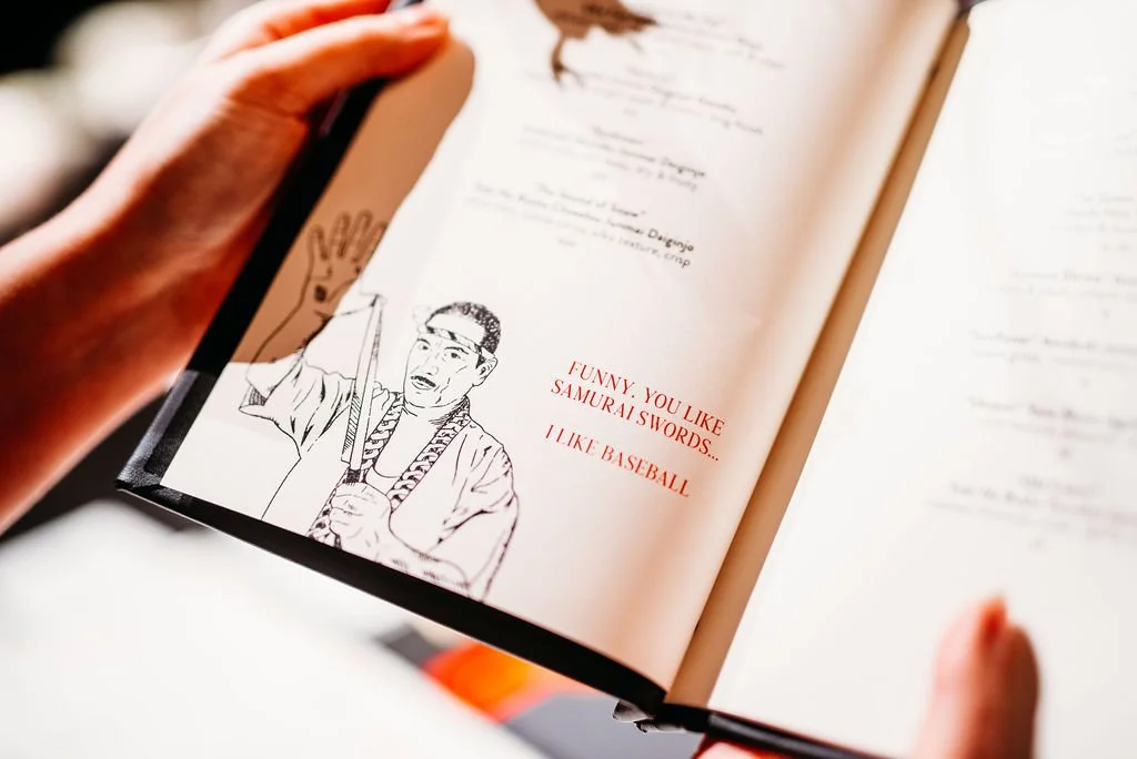 Branding doesn&rsquo;t have to be boring. We had the opportunity to work with a client who embraced the idea that thoughtful design can be both functional and creative. Their menus brought that vision to life with hand-illustrated pop culture referen