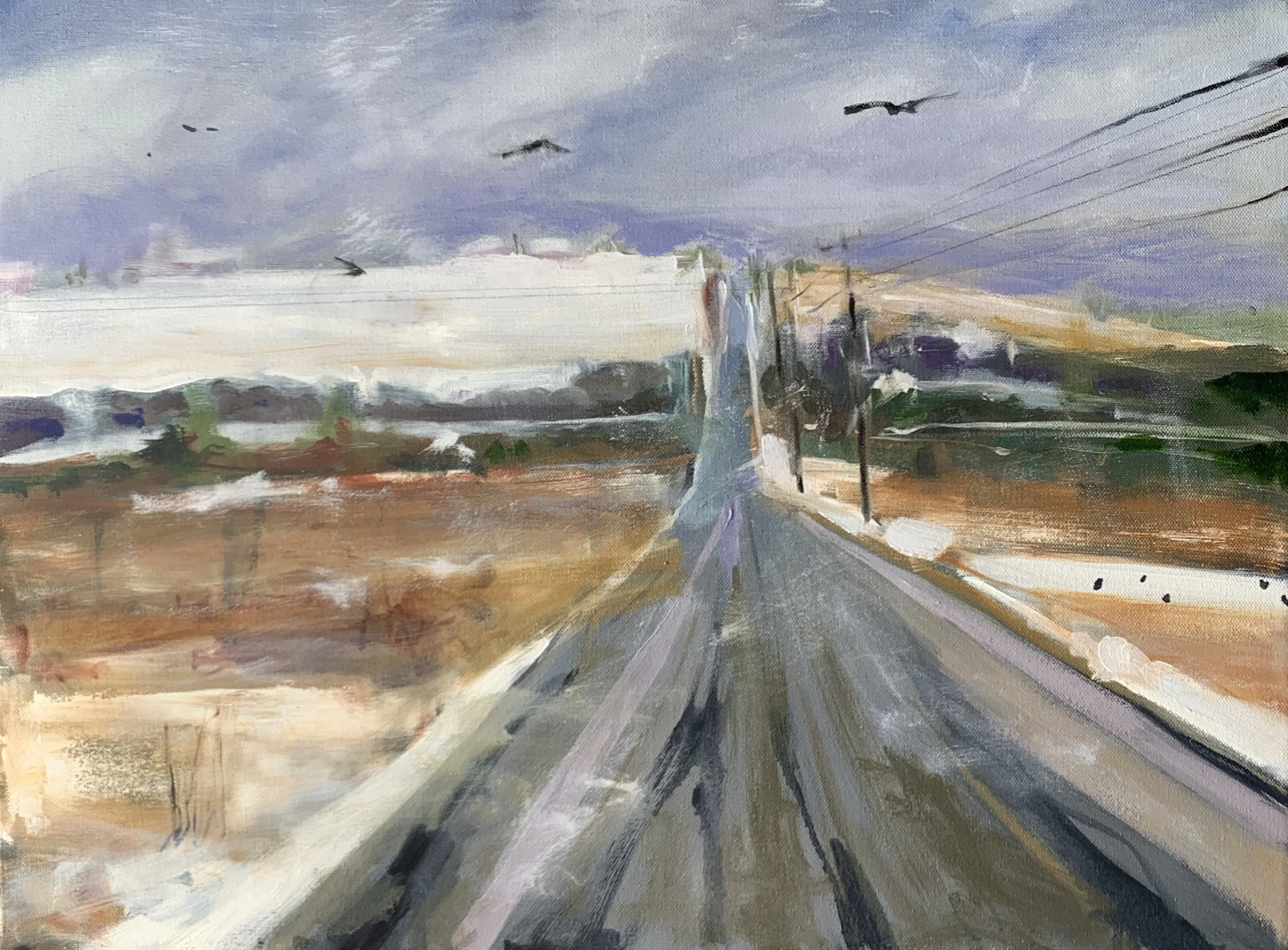 Passing Through, 18x24, oil on canvas, $1400