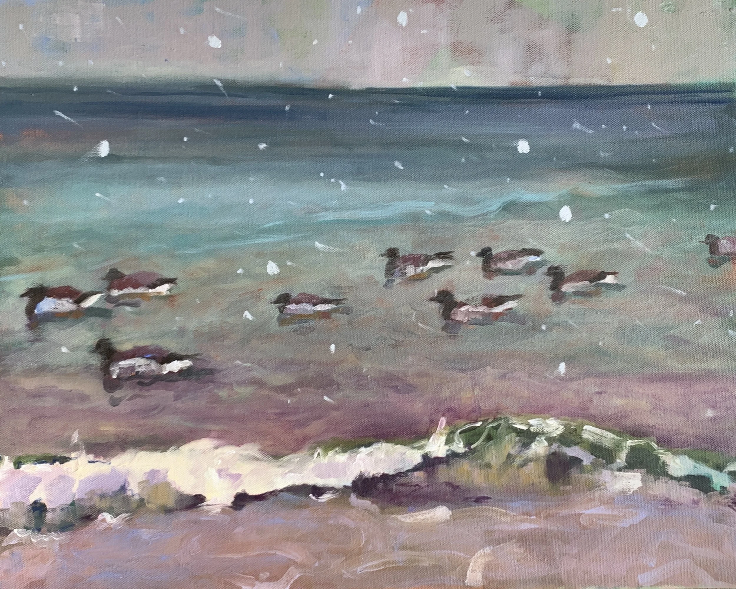 Weatherbeaten 1, 16x20, oil on canvas, $850