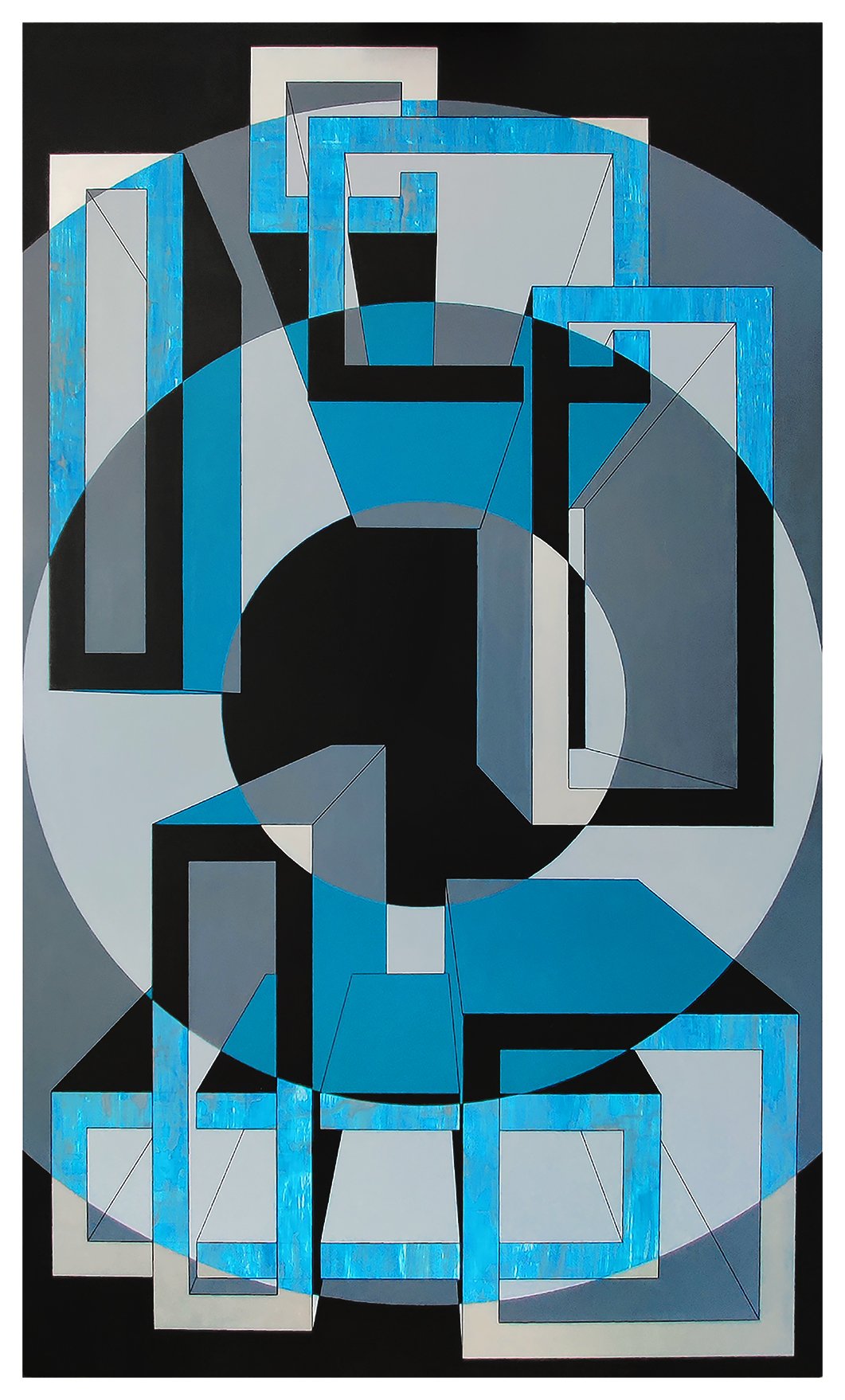 A case of exponential decay 2022
100x60cm acrylic on cotton
