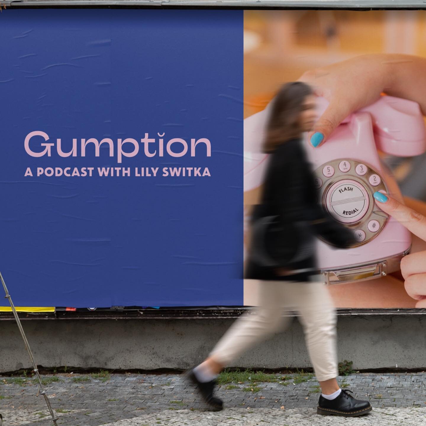 In honor of season 2 releasing today we wanted to share the re-brand we did for Gumption Podcast a few months ago. 

Gumption 2.0 is spontaneous &amp; whimsical, inspiring it&rsquo;s audience to embrace life with a light-hearted spirit &amp; to boldl
