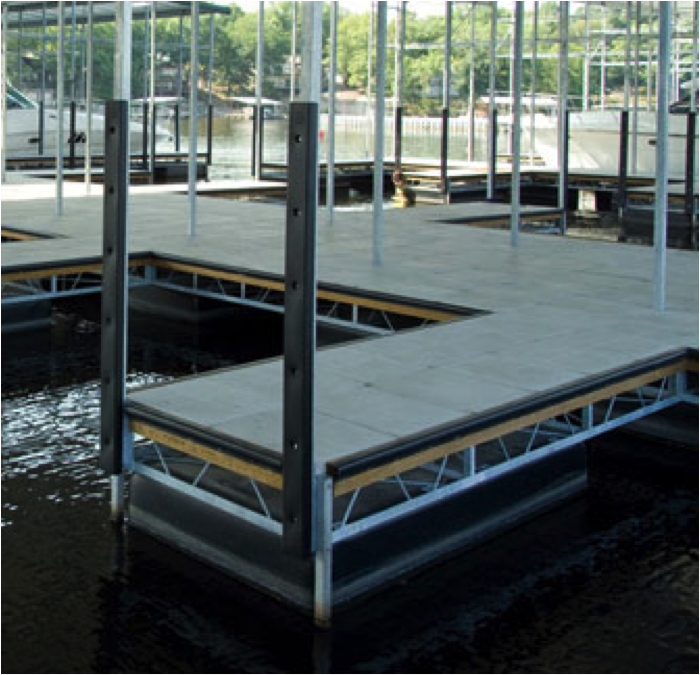 vinyl edging for dock and boat protection