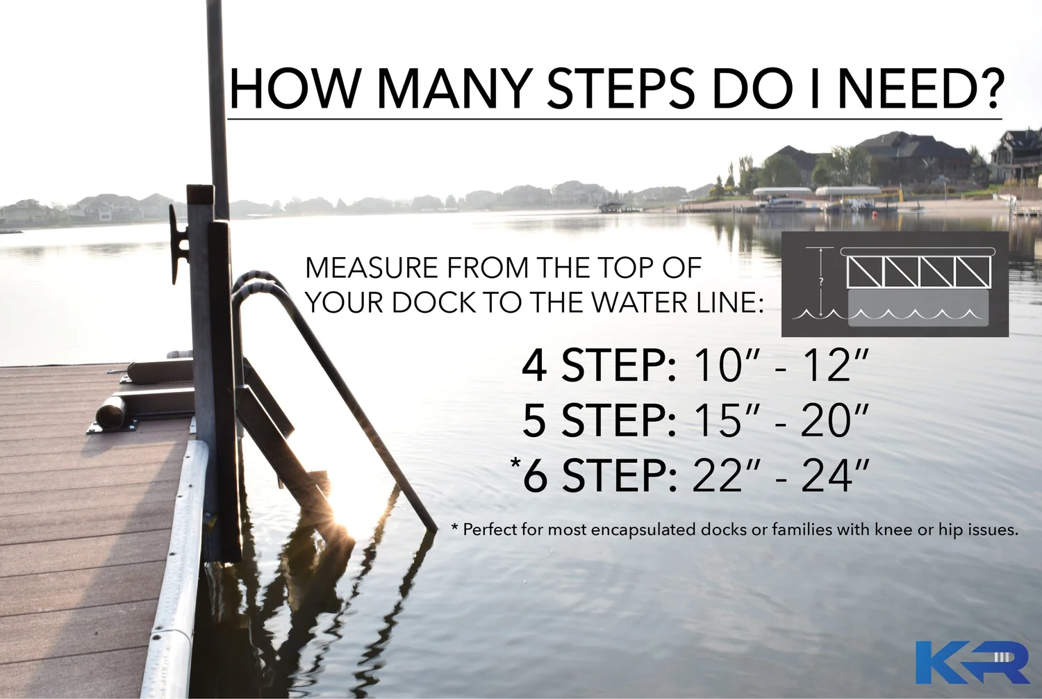 WetSteps® Wet Steps Welded Ladder