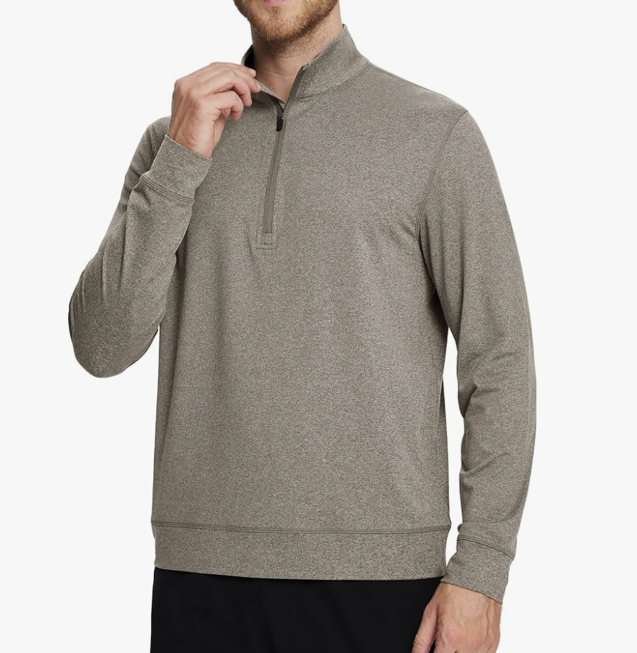 MAELREG - MQZPH - BROWN MELANGE - $37.00