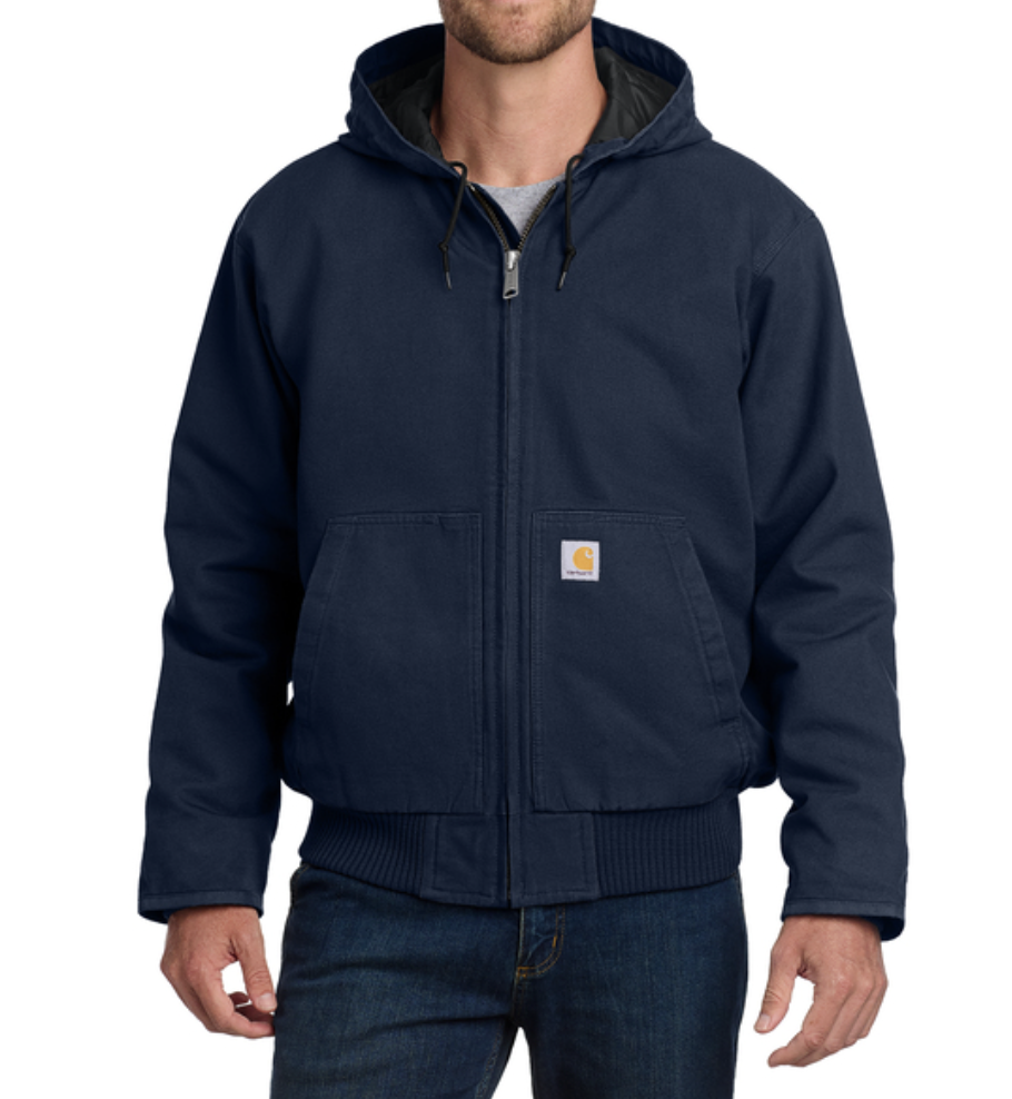 CARHARTT - CT104050 - NAVY - $110.00 (ALSO AVAILABLE IN TALL SIZES)
