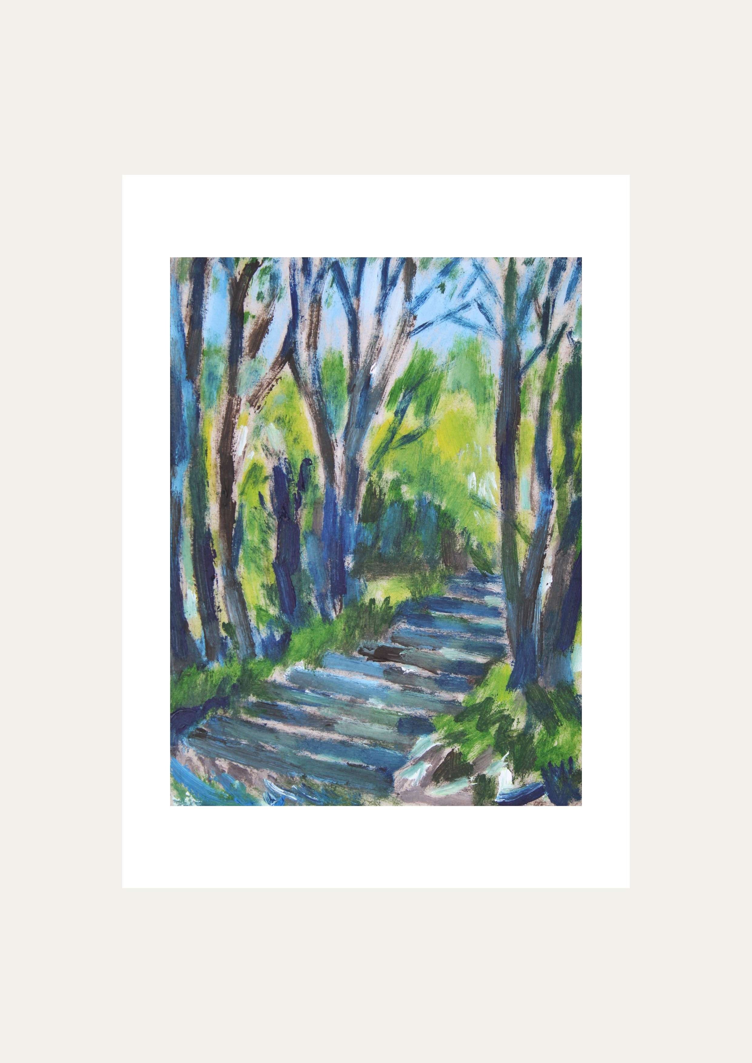 The Blue Steps