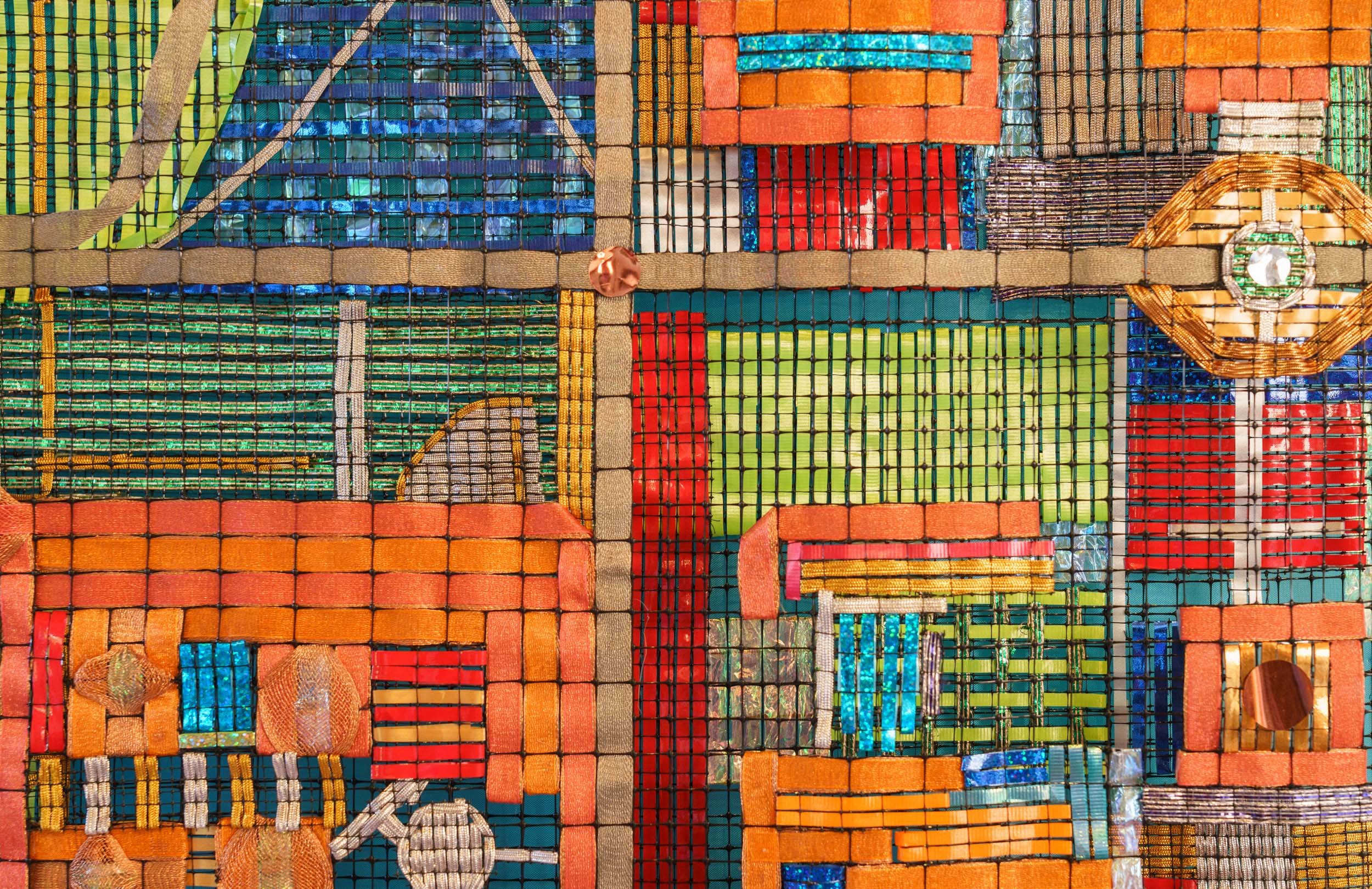 Stanford Palo Alto, CA 42” x 42” x 3” Detail