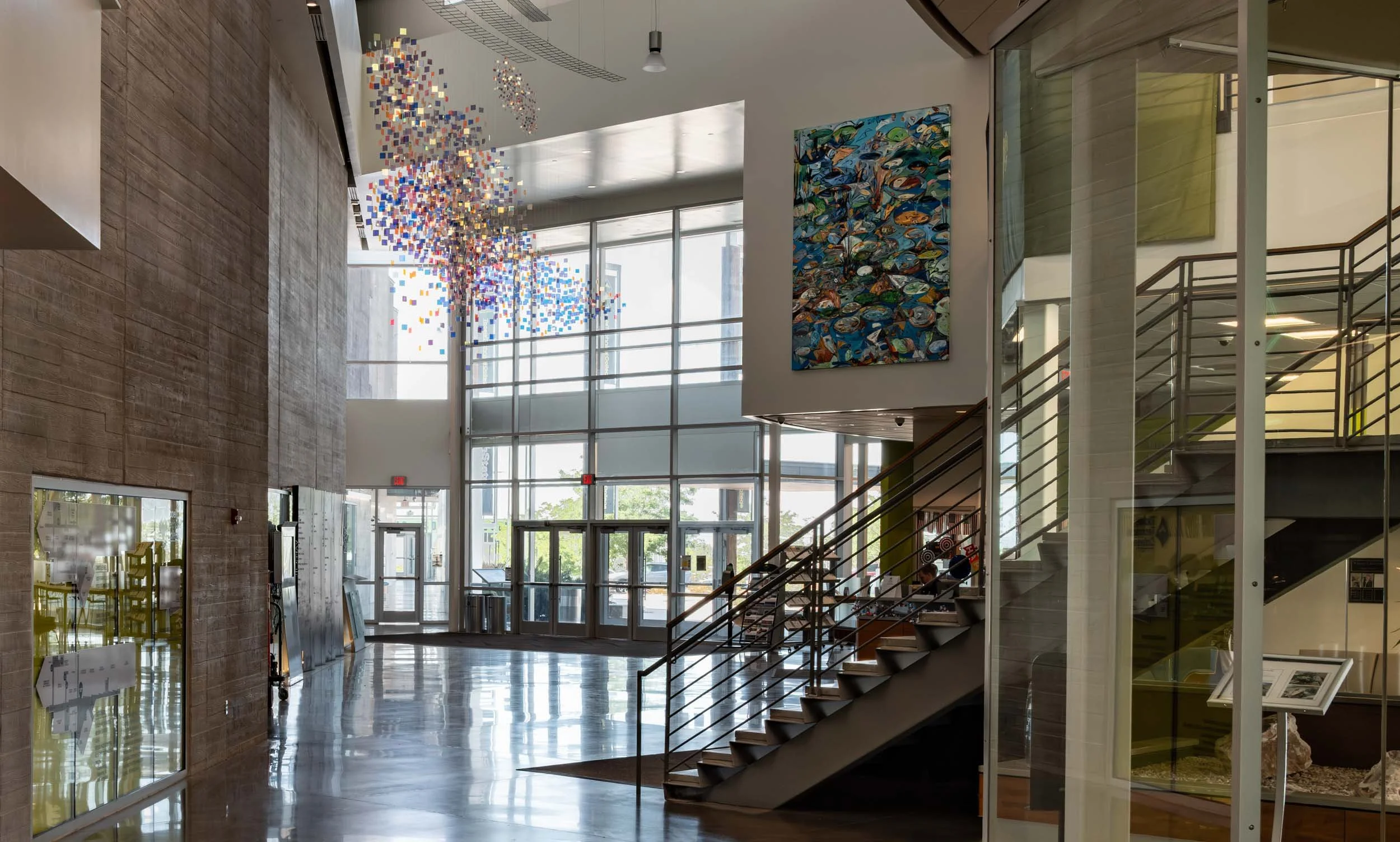   Rhythmic Raindrops   Tooele Technical College Tooele, UT  11'  x  23'  x  4'  