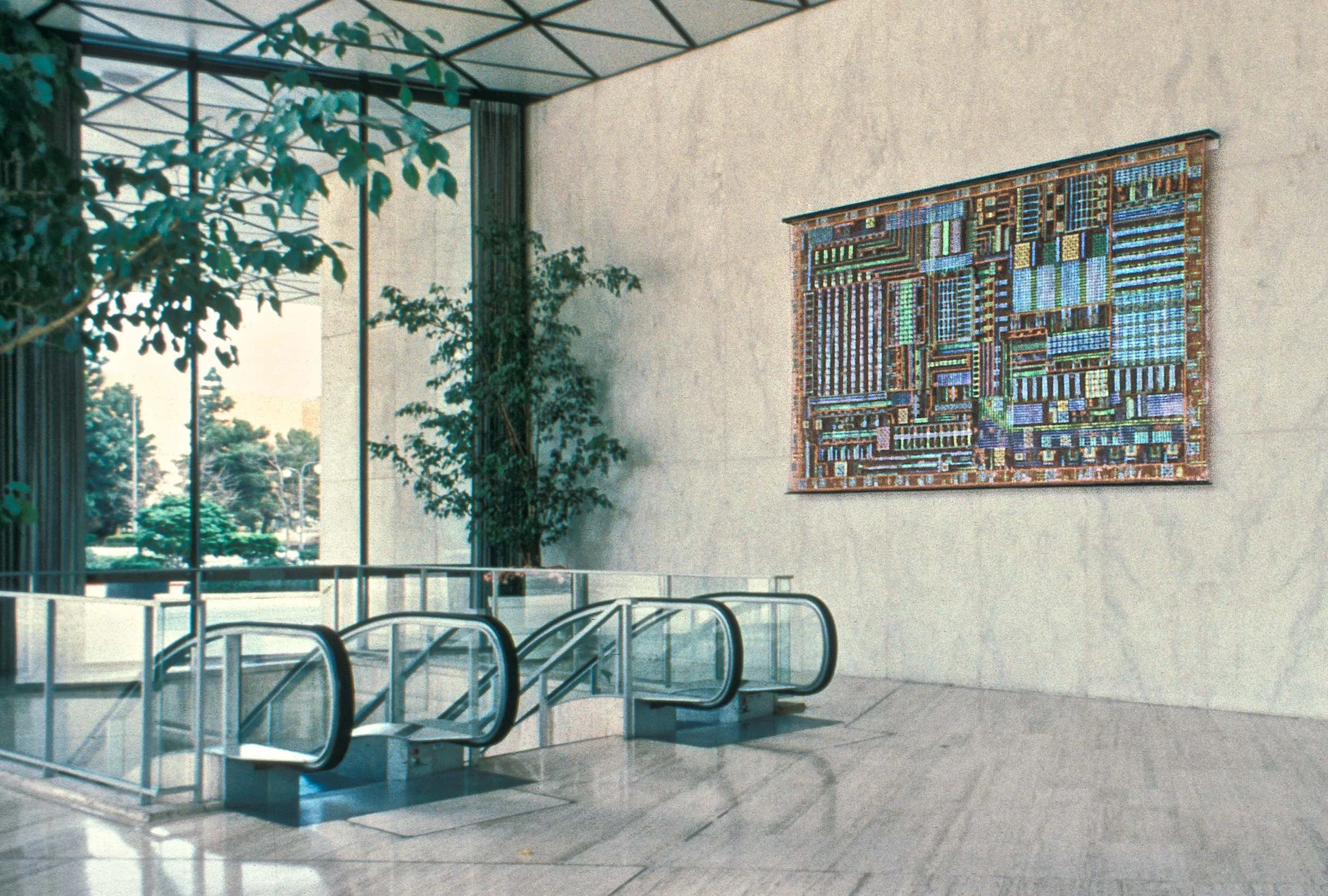   Century Plaza Towers Commission   Los Angeles, CA  9' x 15' x 3" 