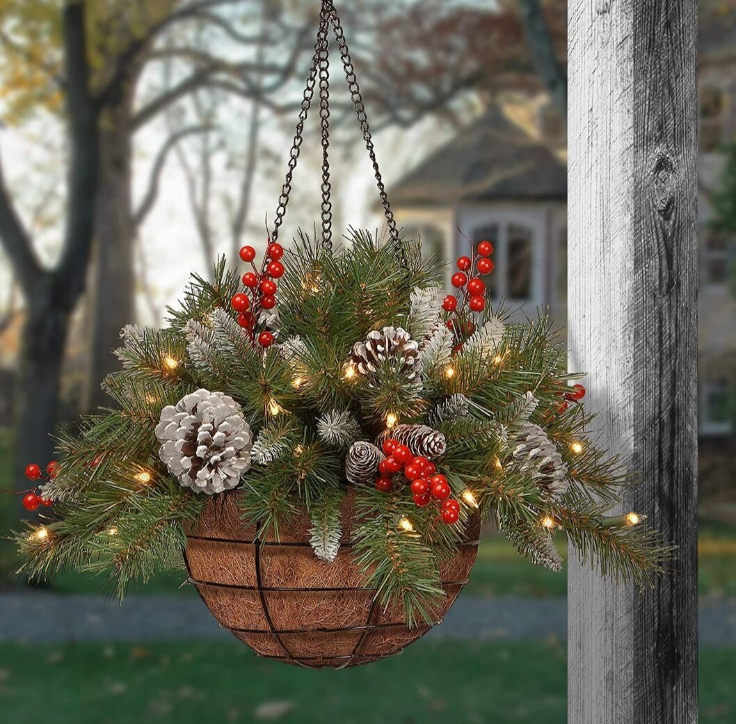 Holiday Hanging Porch Pot - November 29th at 11am