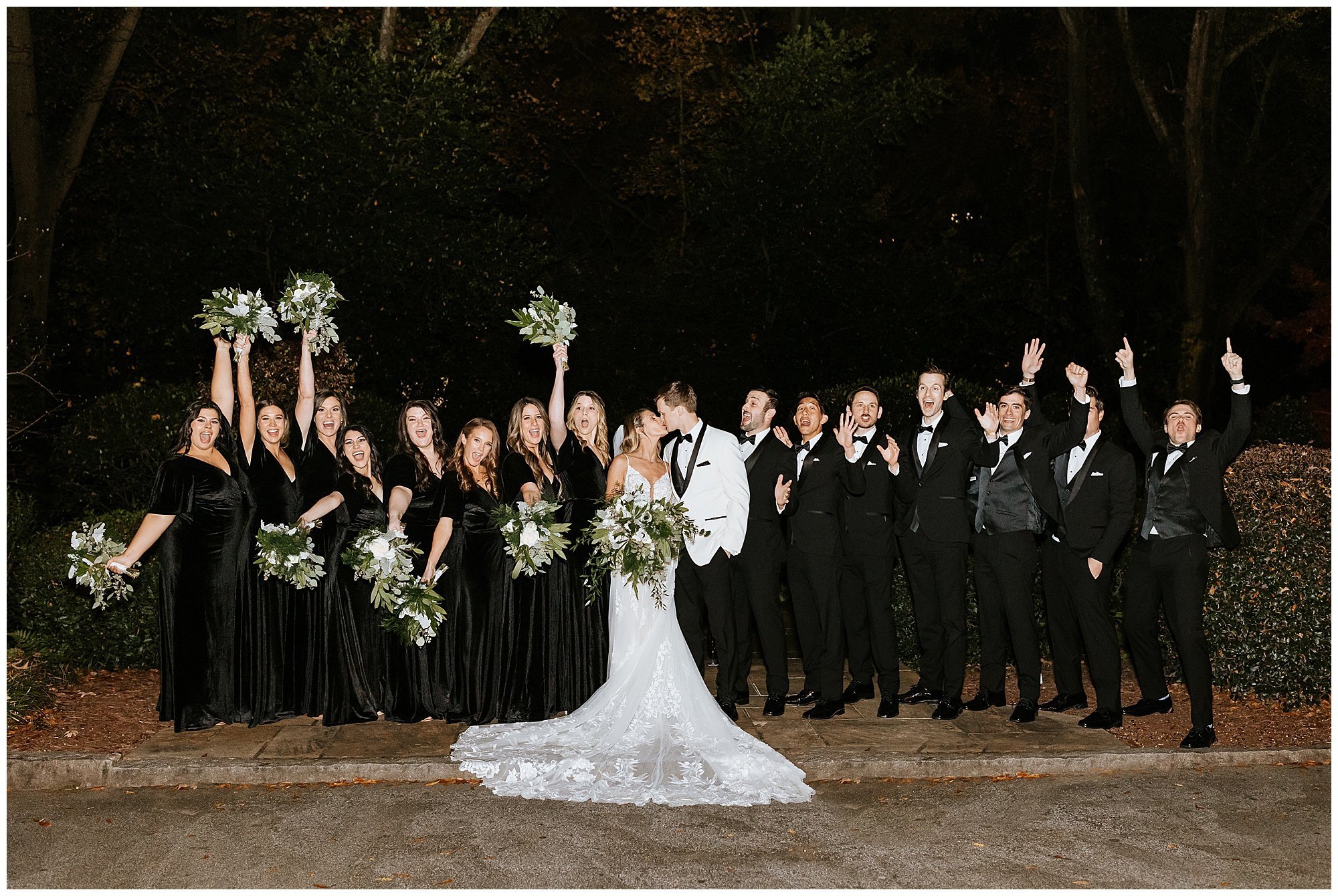 The Estate wedding, Black bridesmaids dresses, Gift giving at wedding, Atlanta Wedding/ Engagement Photographer