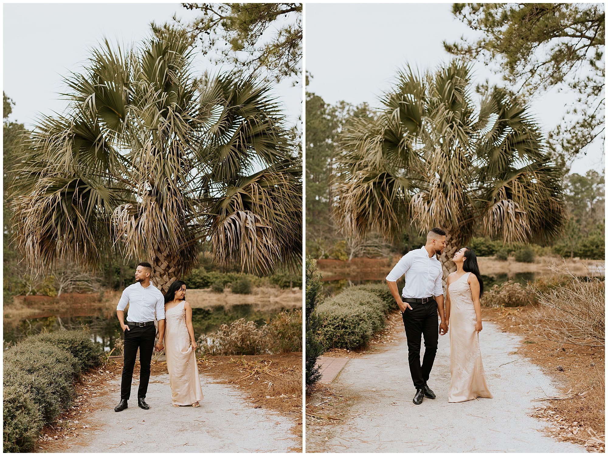 Savannah Engagement, Palm tree in Engagement, Georgia Wedding/Engagement Photographer