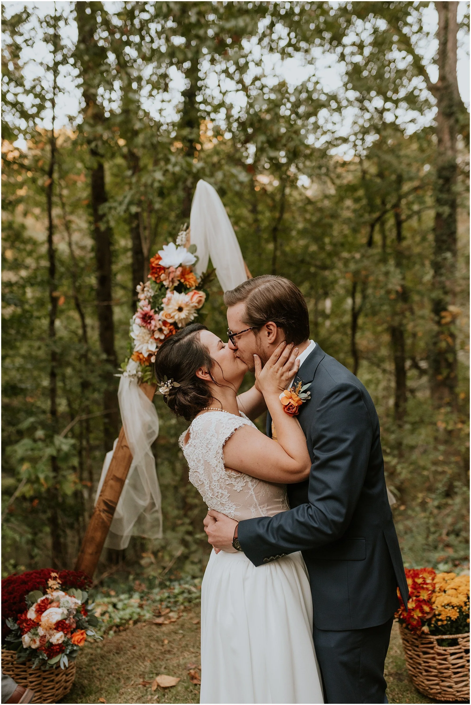 Couple elopement, North Georgia Elopement, Georgia Elopement Photographer, Fall elopement 