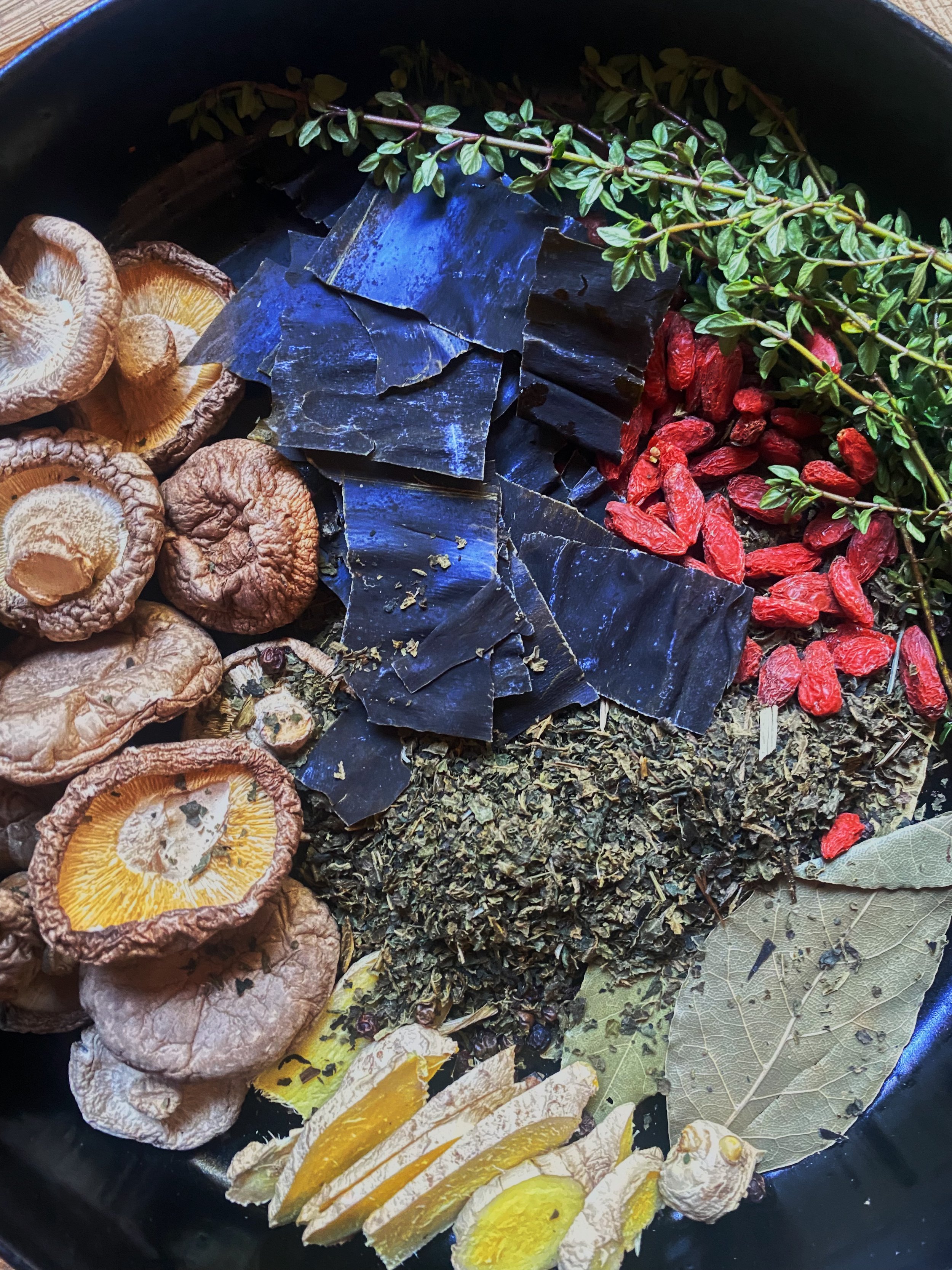 winter mineral broth