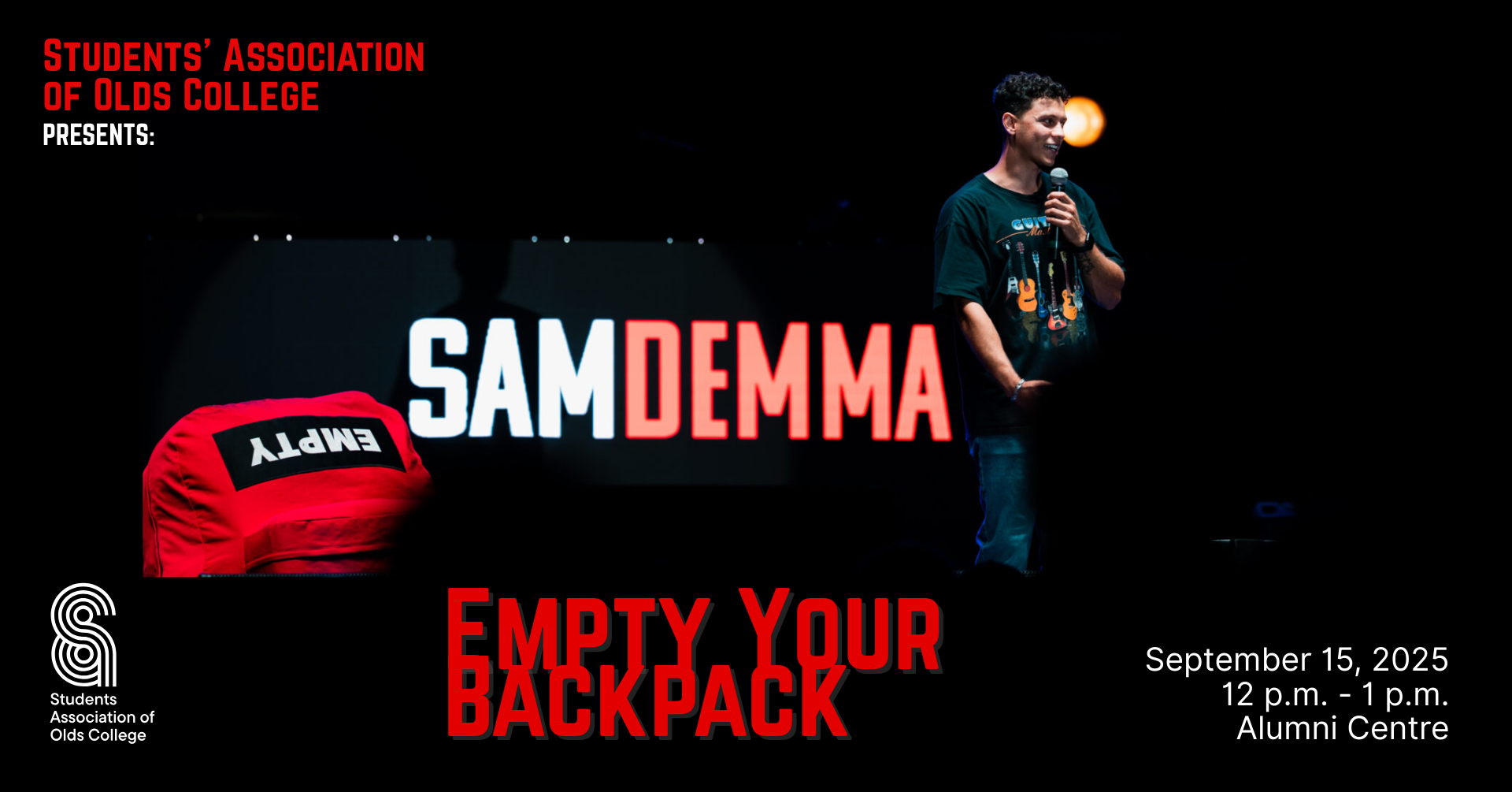 Sam Demma - Empty Your Backback