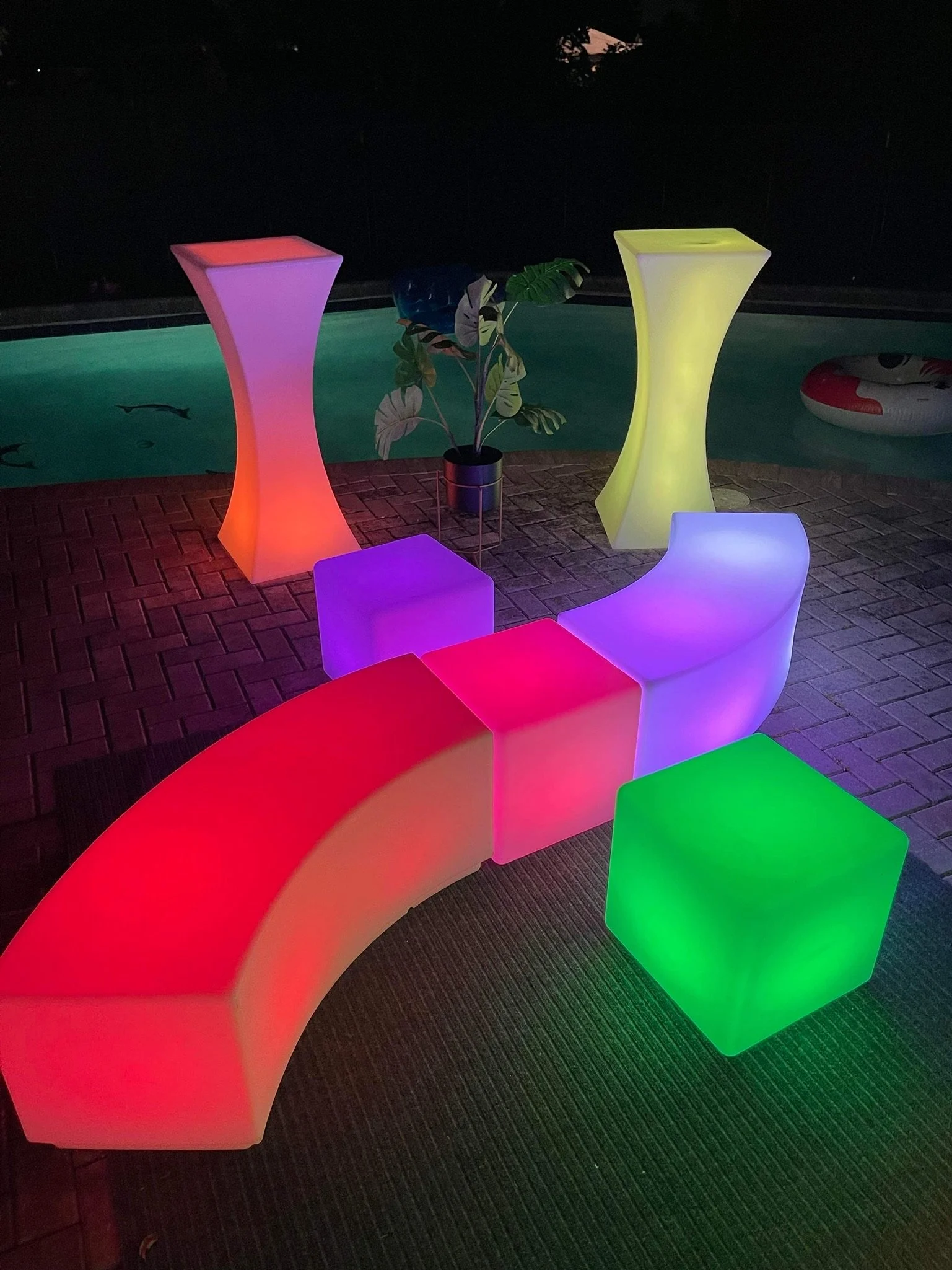 Bundle - ColorWave Party Set — Good Vibes Party Rentals
