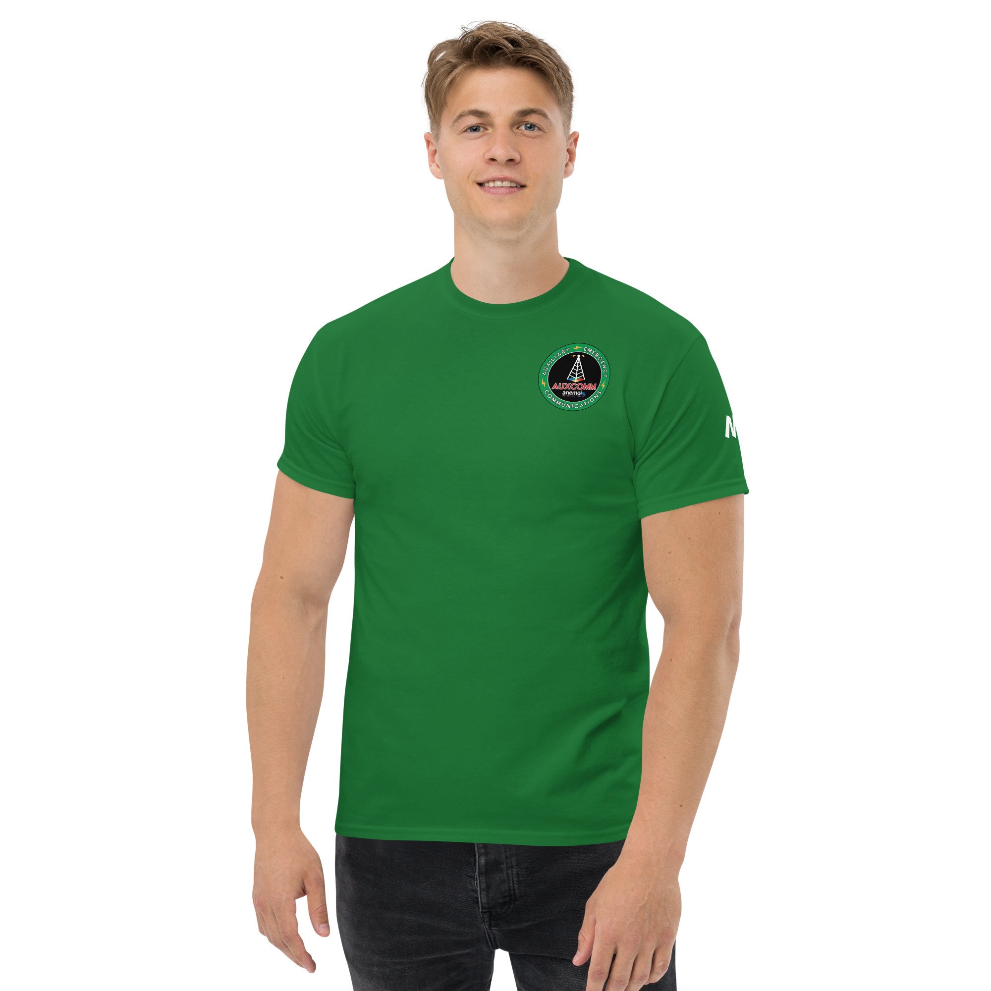 unisex-classic-tee-turf-green-front-687663e18cfa9.jpg