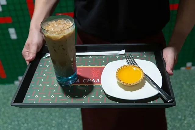  Cha Chaan Teng Café recreated by the Hong Kong Tourism Board at Art Basel Paris 2024. Image from  Art Basel  official website. 