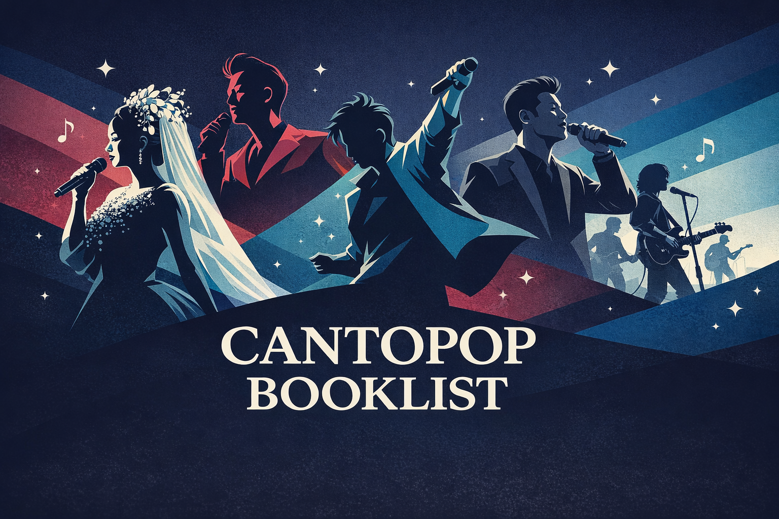 A Booklist for Cantopop: Songs, History, Decline &amp; the Golden Age 廣東歌的發展：閱讀清單