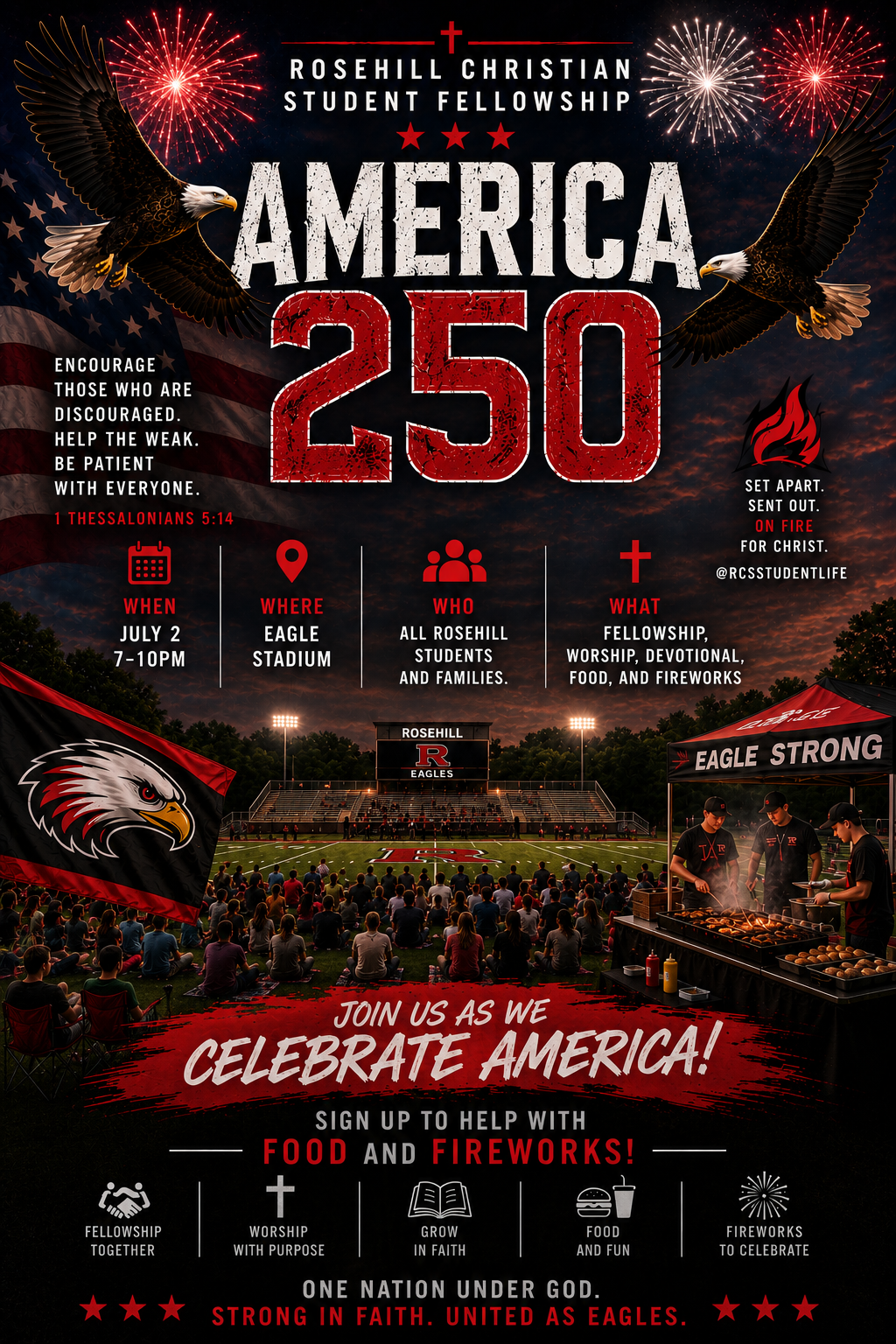 RCS America 250 Family Event
