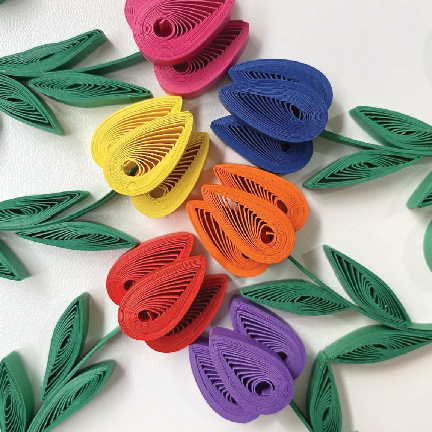 Tulip Paper Quilling Workshop