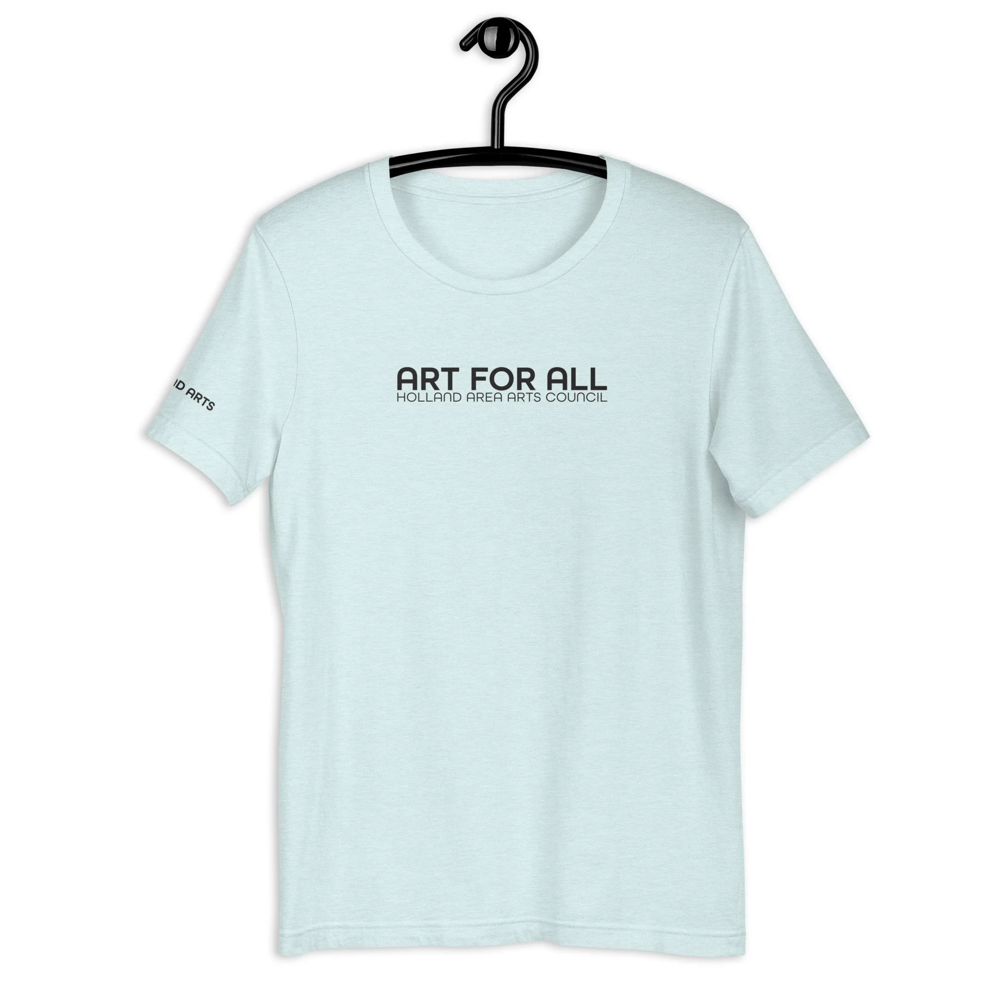 Art For All Black Logo T-shirt