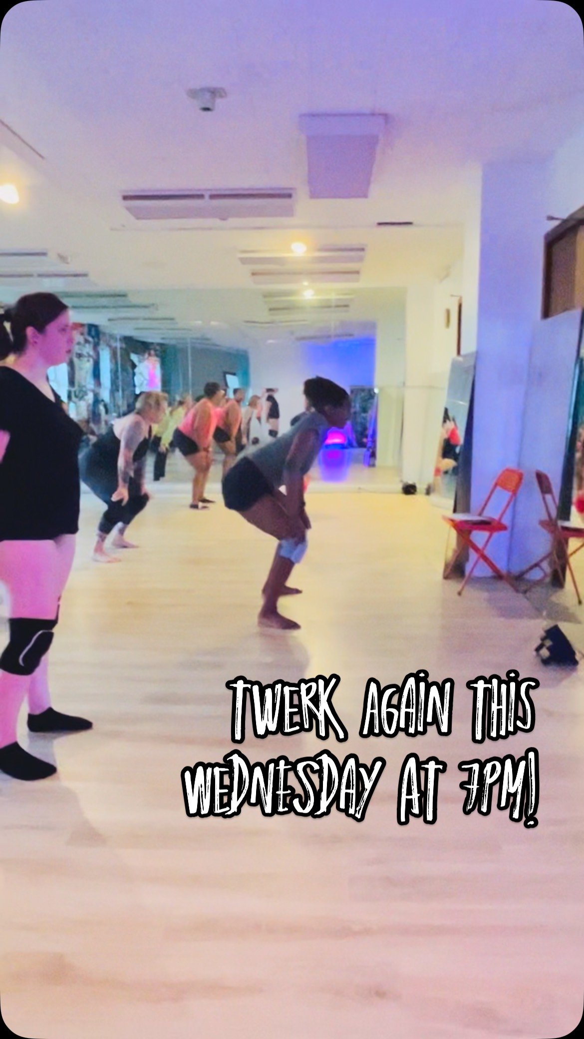 NEW CLASS! Twerk it out!
Our first Twerk class was 🔥 — wanna keep that booty-shakin’ magic going? We need you to sign up! Use code CAT for 50% off your next class. Let’s keep this on the schedule, y’all! 🐾🍑
@pandora.scar