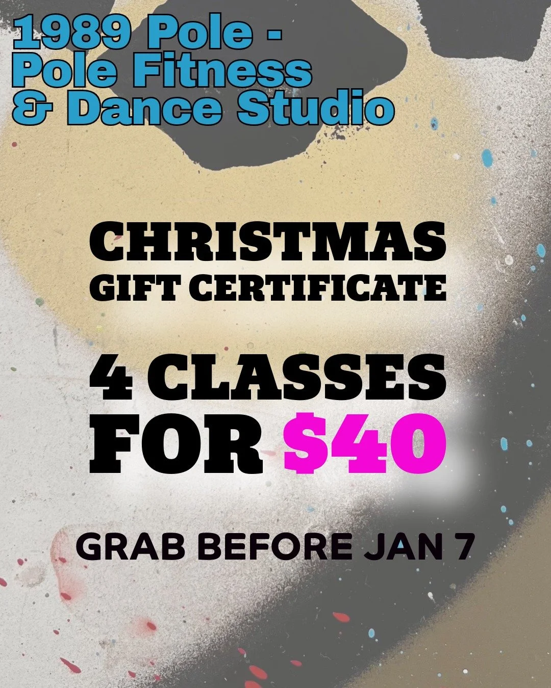 Holiday Class Schedule