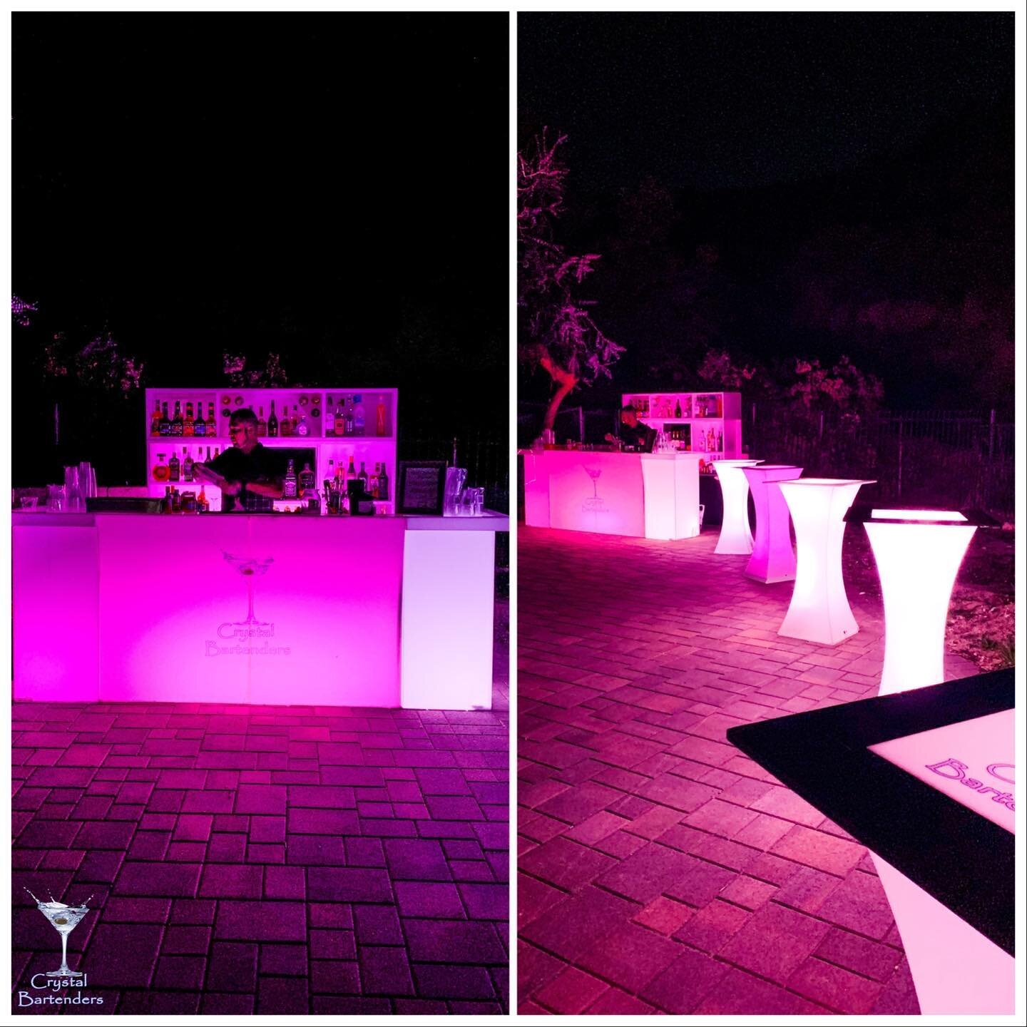 Celebrating in the dark? 🖤
Crystal Bartenders takes it up a notch as we have a range of LED cocktail tables, couches, and bars. 
They are perfect for keeping the moody atmosphere so your guests can enjoy a unique party experience. 
📲Inquire today o