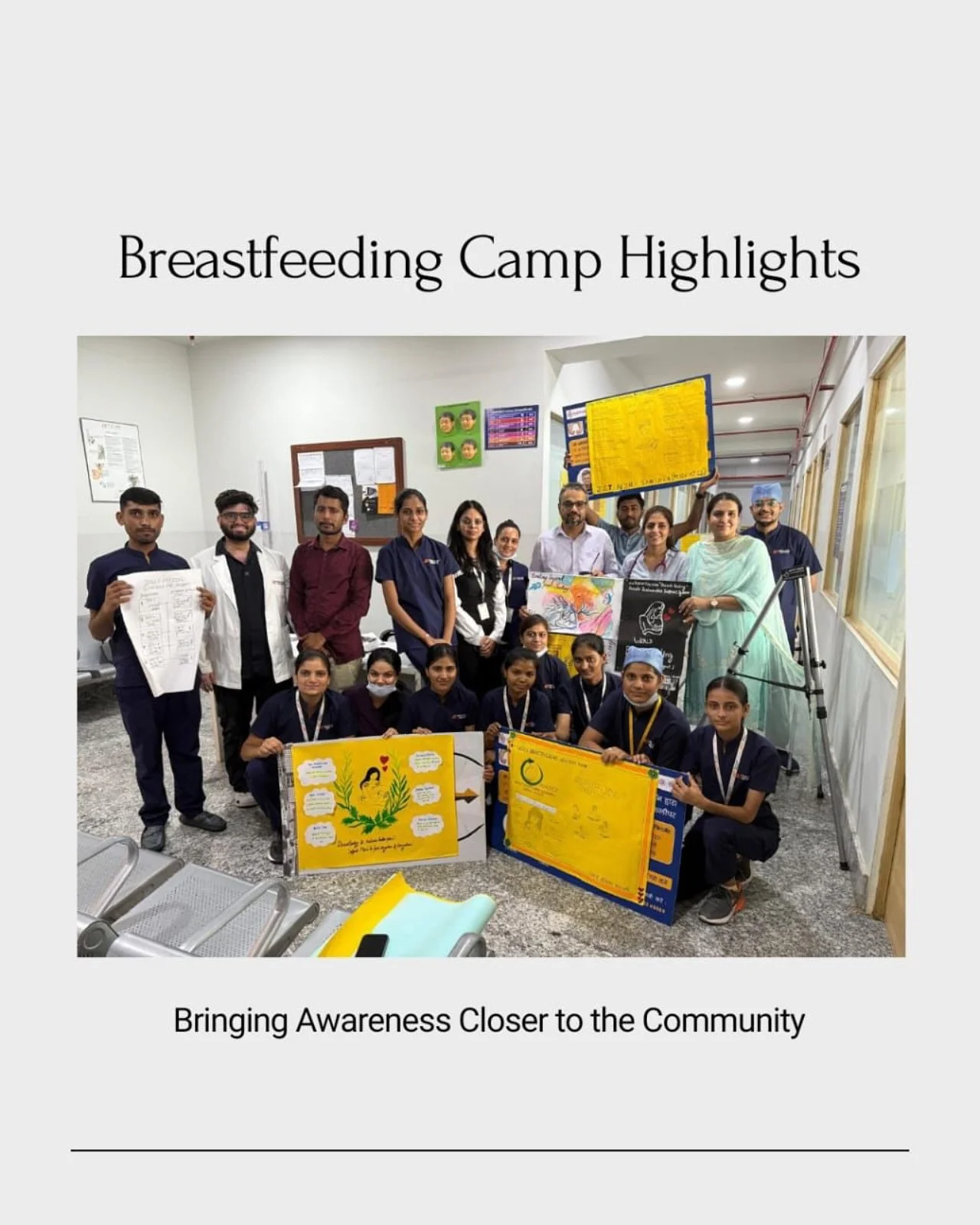 Glimpses from the Breastfeeding Awareness Camp organized at RHTC and UHTC by JMCH Hospital!

A joint effort by the Department of Paediatrics and Community Medicine, this initiative helped spread vital knowledge about breastfeeding, maternal health, a
